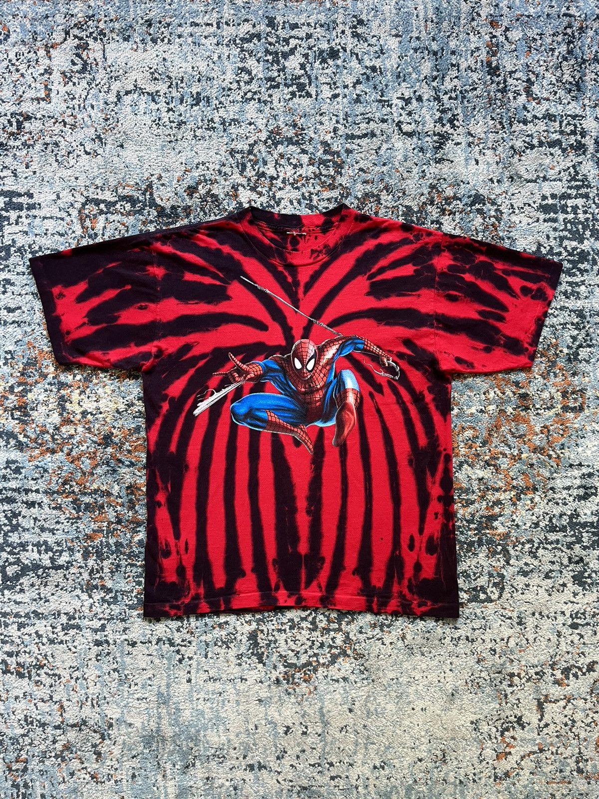 Marvel Comics × Vintage Vintage Spiderman T-Shirt 2000 L/XL Size US XL / EU 56 / 4 - 1 Thumbnail