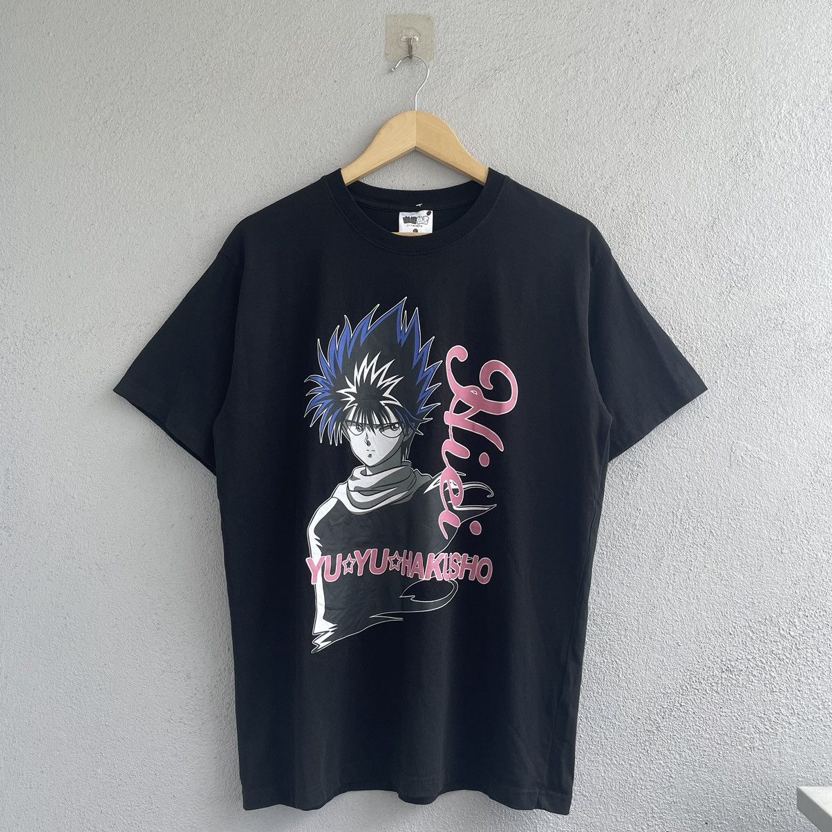 Anime Vintage Hiei Yu Yu Hakusho Anime Tee Shirt Size US L / EU 52-54 / 3 - 1 Thumbnail