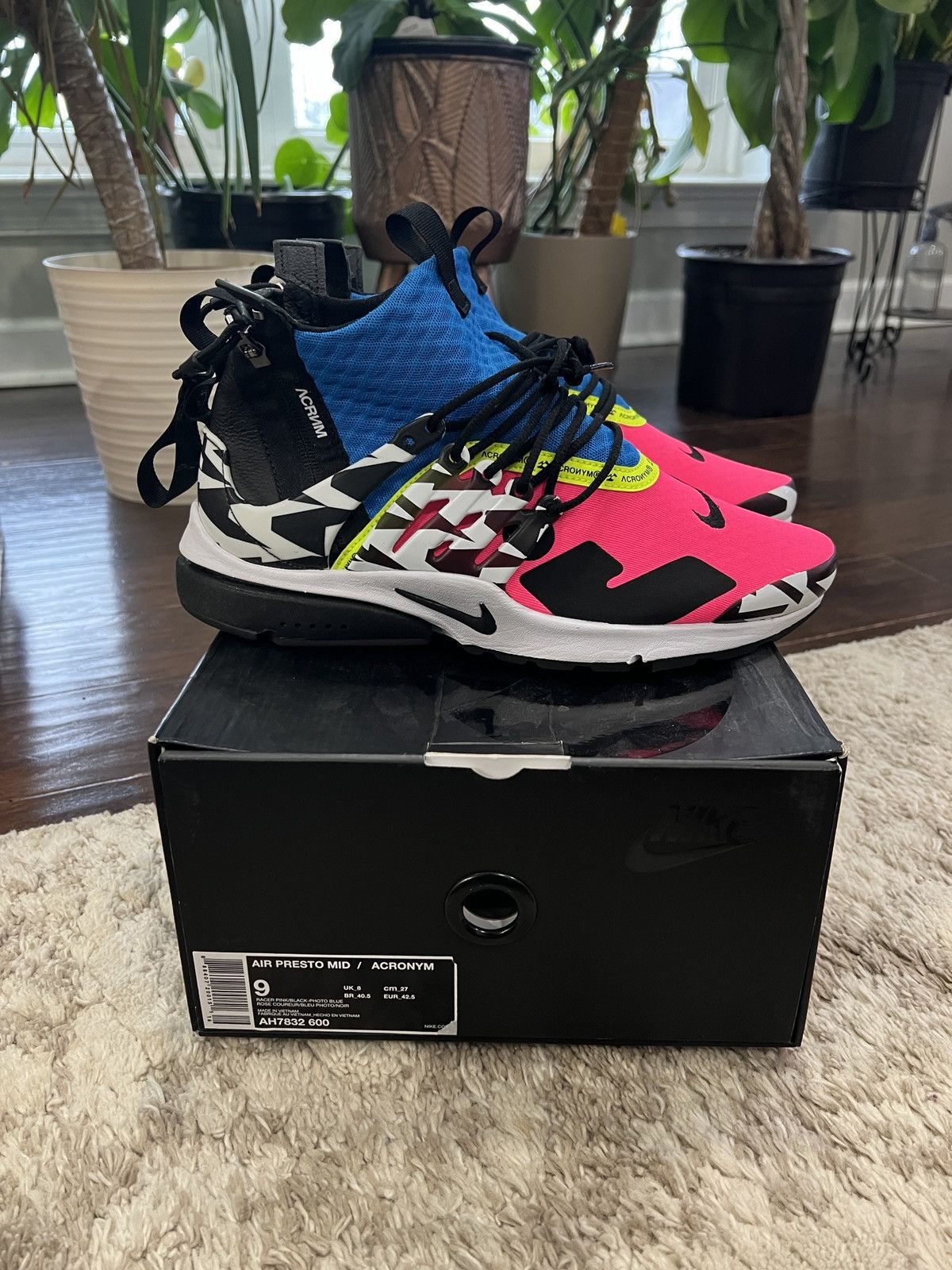 acronym nike air presto sneakers