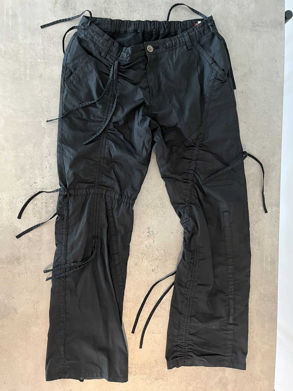 Vintage bondage cargo pants