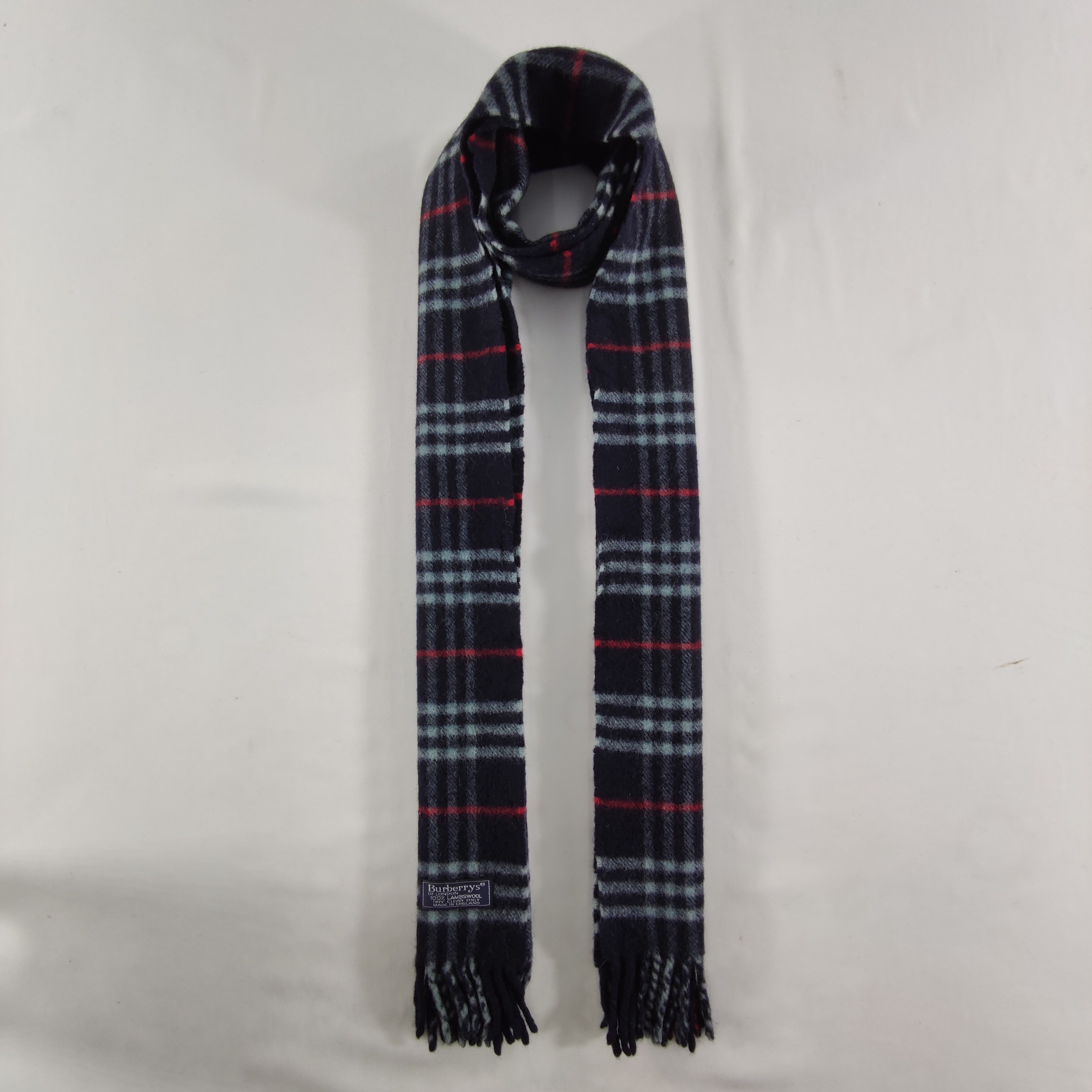 Burberry Burberry Nova Check Scarf/Muffler/Wool S162 Size ONE SIZE - 1 Thumbnail