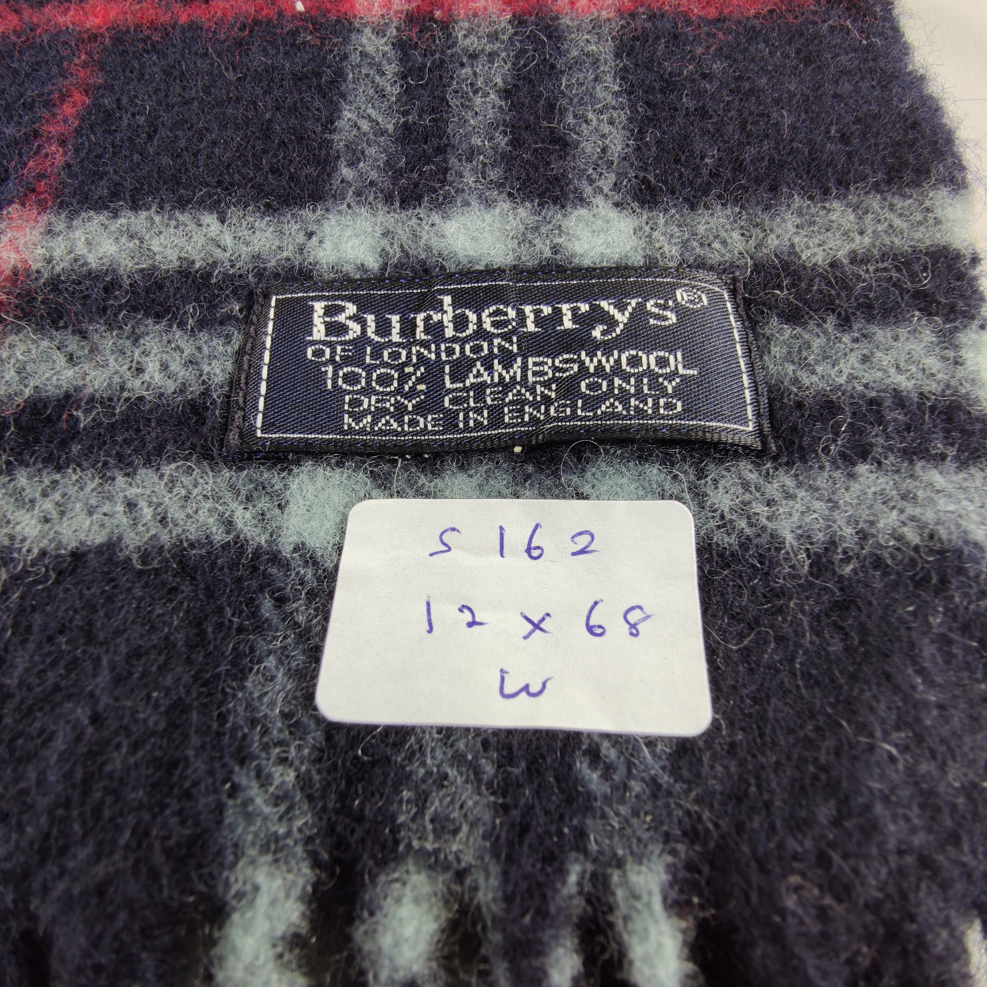 Burberry Burberry Nova Check Scarf/Muffler/Wool S162 Size ONE SIZE - 4 Thumbnail