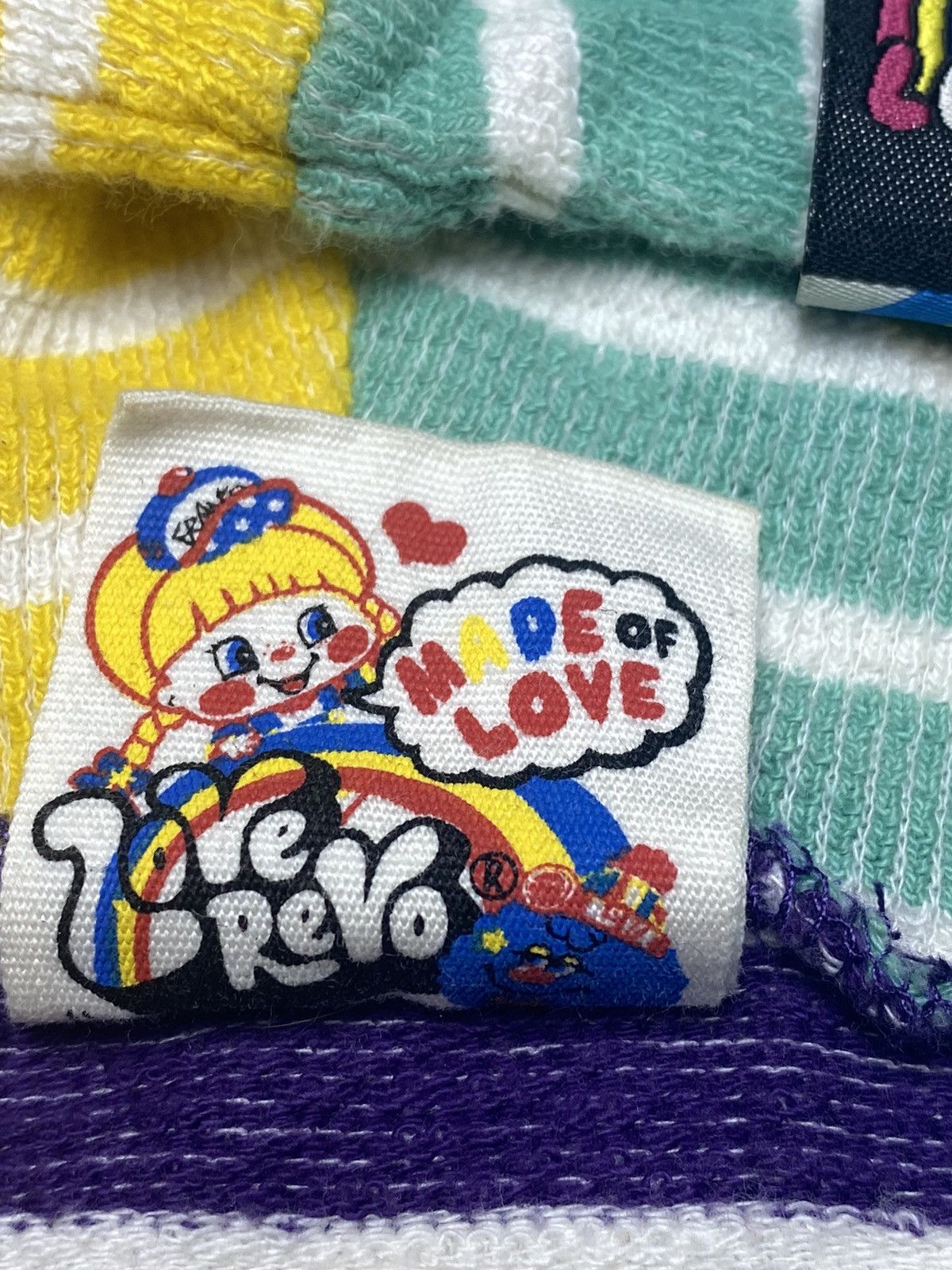 Angel Blue 2000s Love Revolutions - Multicolor Patchwork Zip Hoodie Size US M / EU 48-50 / 2 - 8 Thumbnail