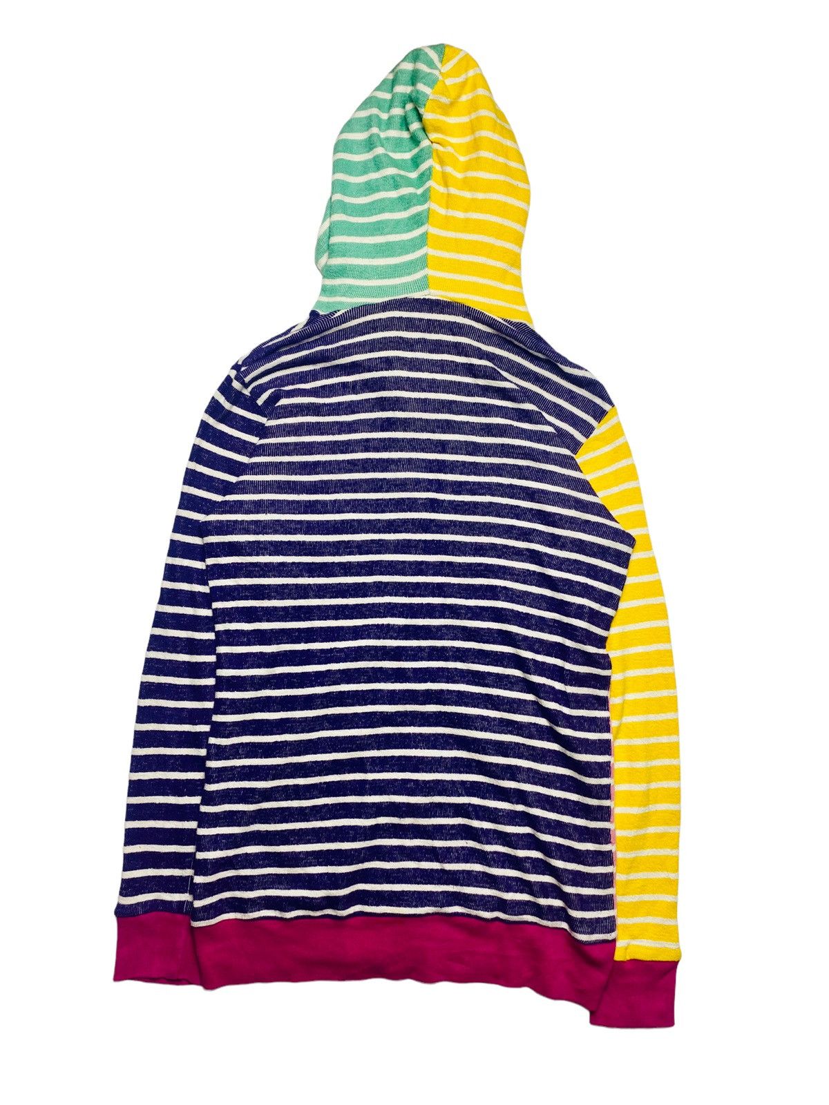 Angel Blue 2000s Love Revolutions - Multicolor Patchwork Zip Hoodie Size US M / EU 48-50 / 2 - 2 Thumbnail
