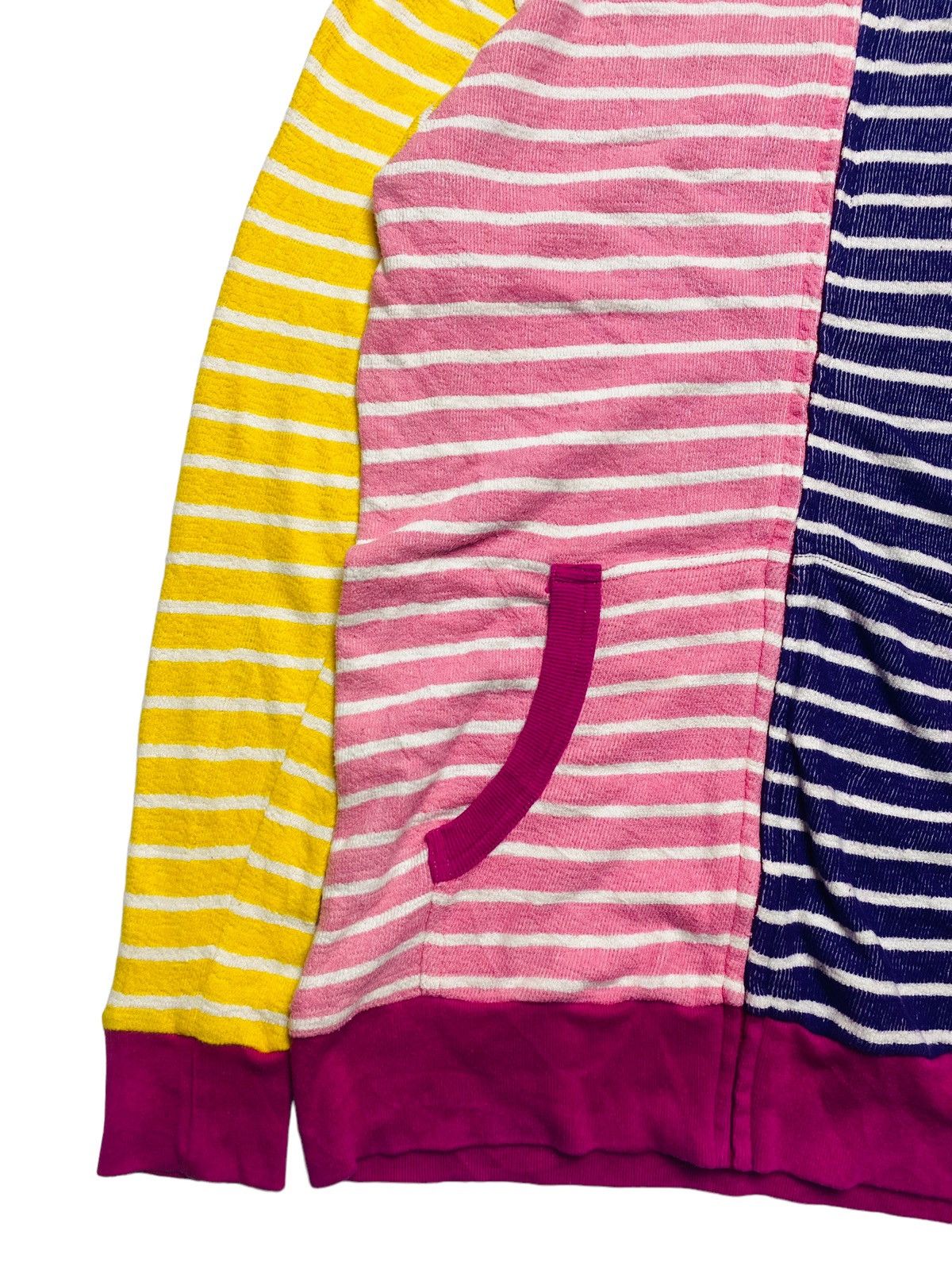 Angel Blue 2000s Love Revolutions - Multicolor Patchwork Zip Hoodie Size US M / EU 48-50 / 2 - 3 Thumbnail