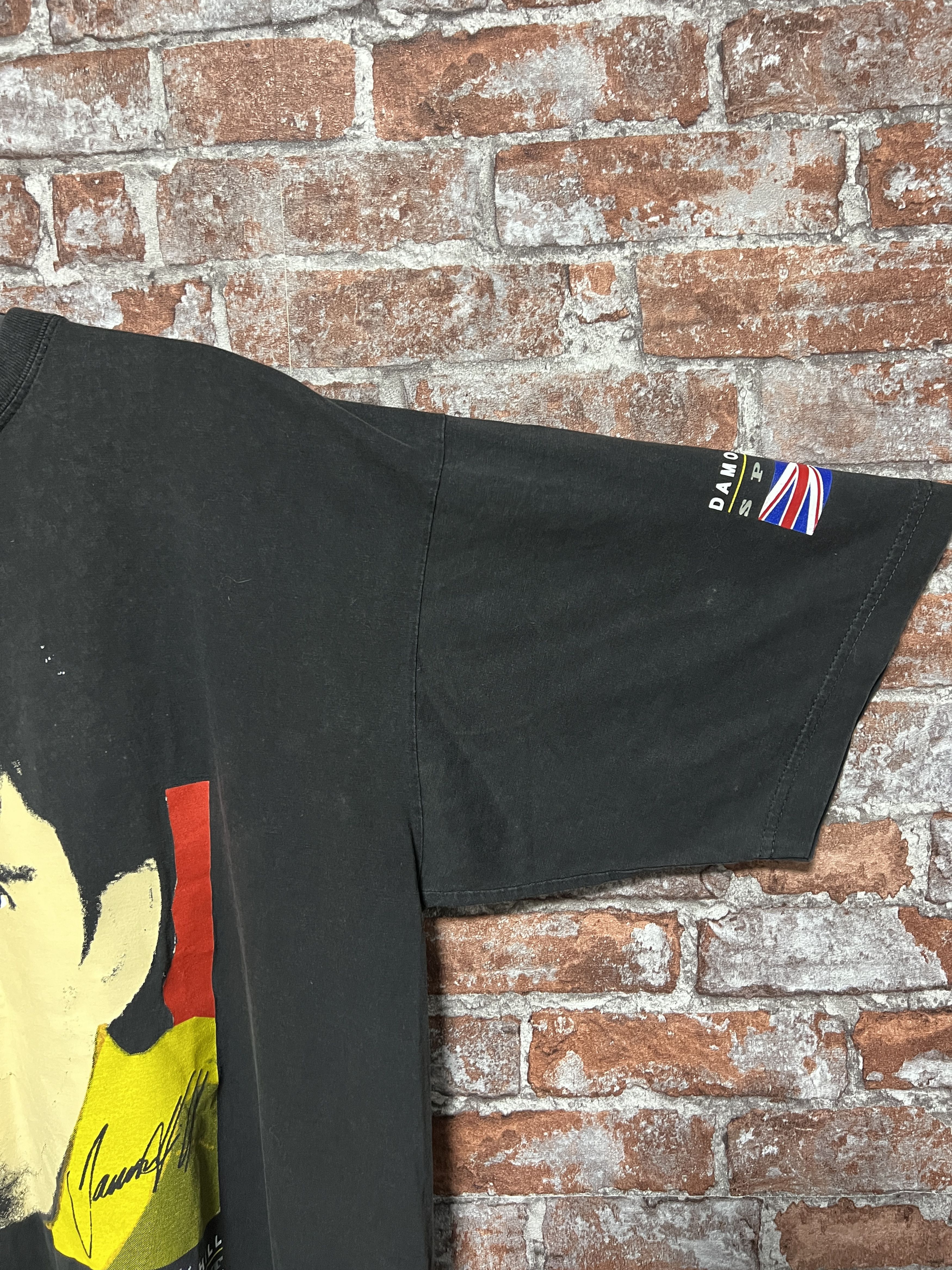 NASCAR Vintage 1998 Damon Hill Sport Racing f1 T-shirt Size US XL / EU 56 / 4 - 6 Thumbnail
