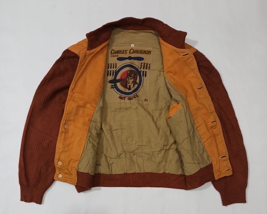 Vintage Vintage Charles Chevignon Flying Pilot Military Jacket | Grailed