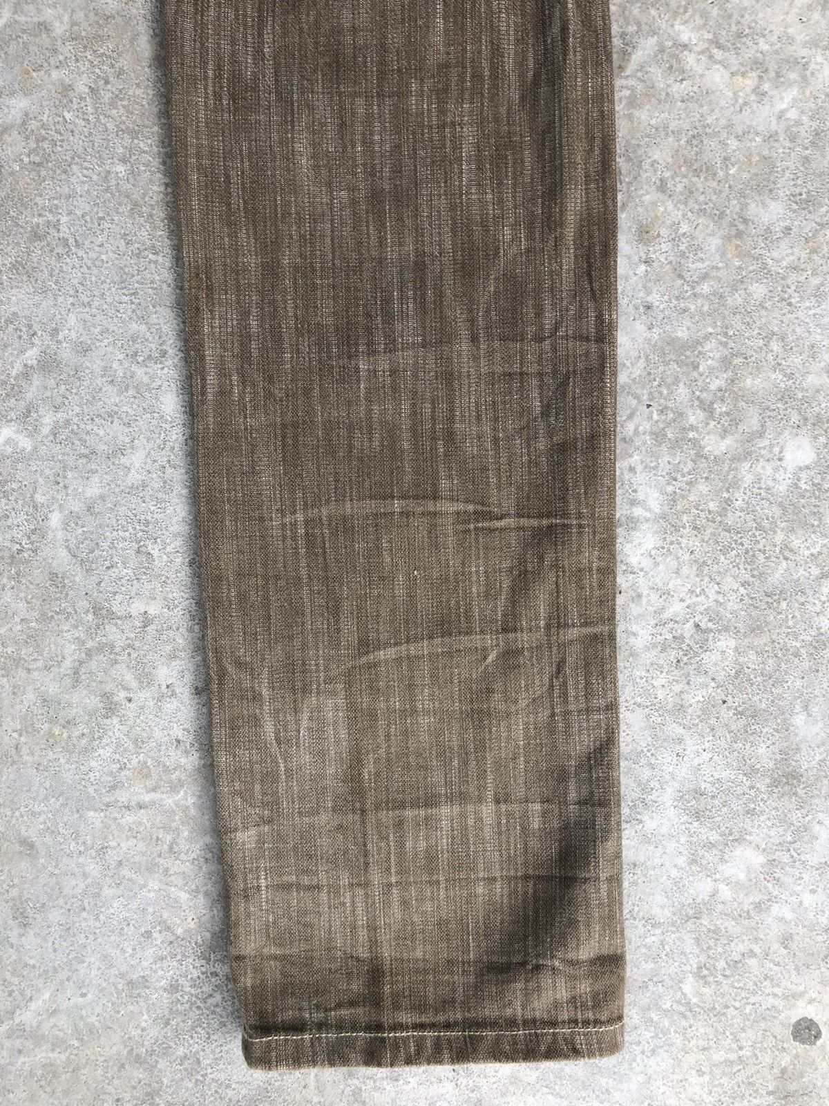 Japanese Brand Wild Khakis Striped Jeans Boro Denim Blanket Navajo Style Size US 34 / EU 50 - 12 Thumbnail
