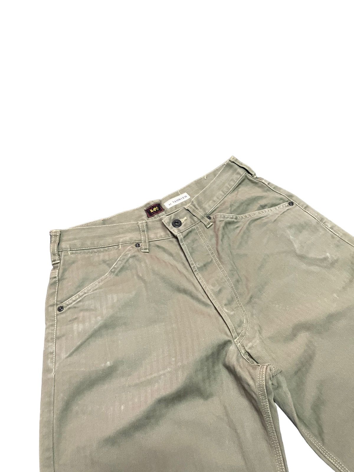 Japanese Brand Lee Cowboy Sanforized Herringbone Twill By Size US 30 / EU 46 - 3 Thumbnail