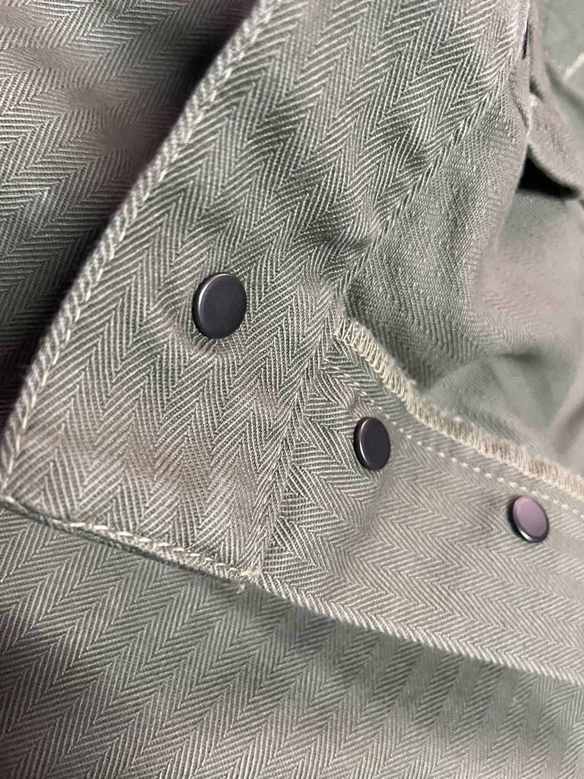 Japanese Brand Lee Cowboy Sanforized Herringbone Twill By Size US 30 / EU 46 - 14 Thumbnail