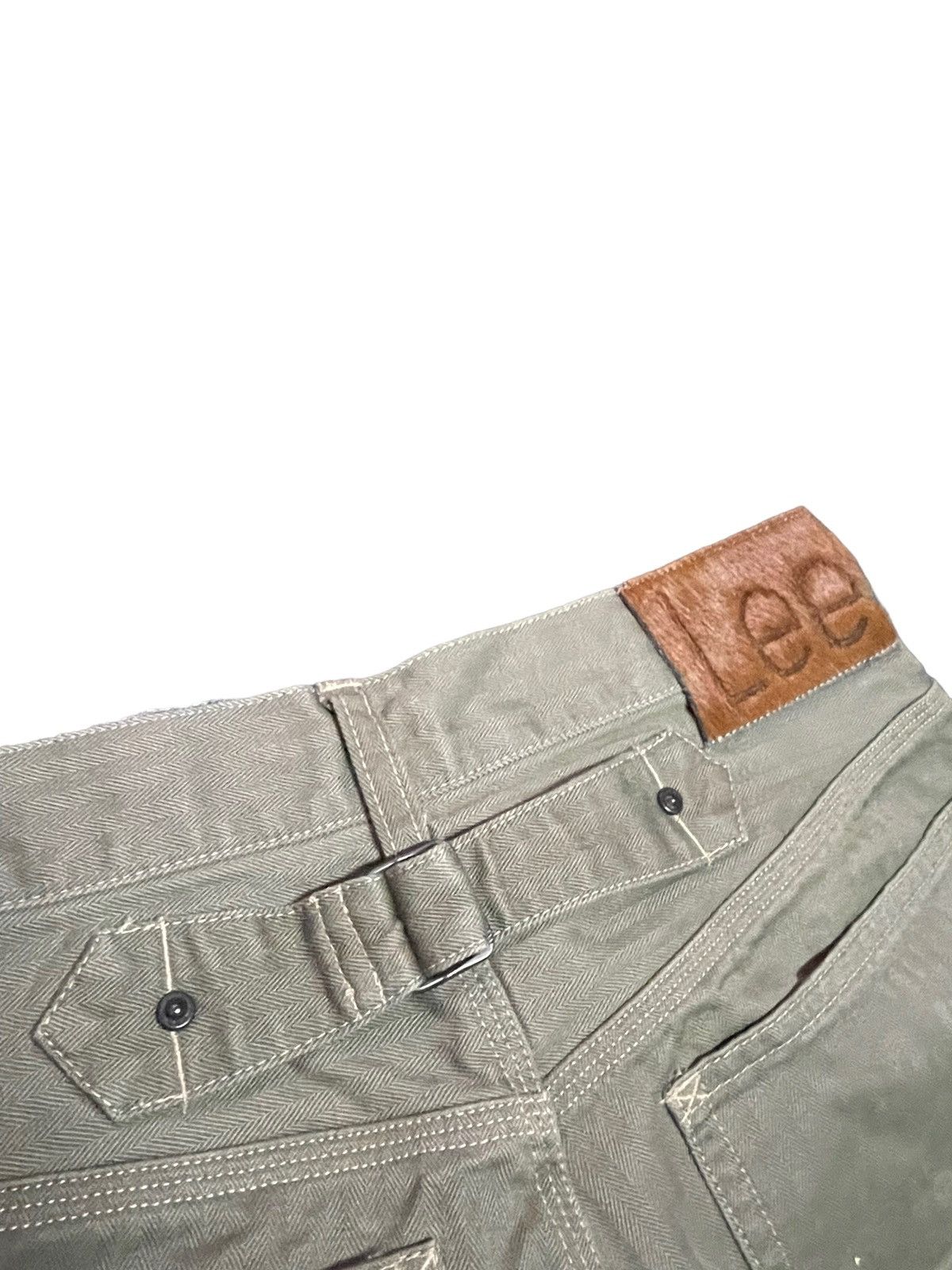 Japanese Brand Lee Cowboy Sanforized Herringbone Twill By Size US 30 / EU 46 - 8 Thumbnail