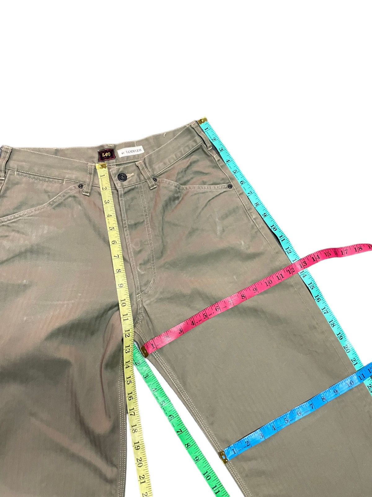 Japanese Brand Lee Cowboy Sanforized Herringbone Twill By Size US 30 / EU 46 - 19 Thumbnail