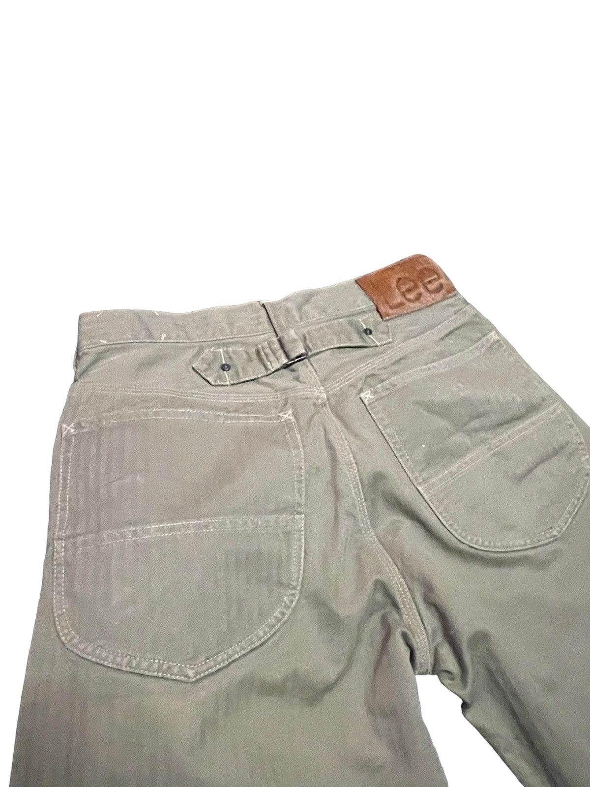 Japanese Brand Lee Cowboy Sanforized Herringbone Twill By Size US 30 / EU 46 - 7 Thumbnail