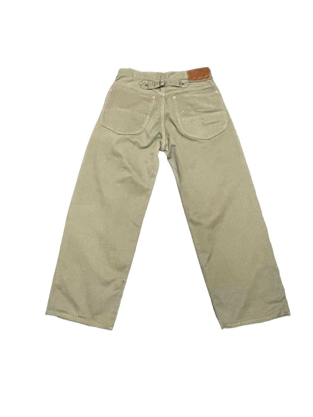 Japanese Brand Lee Cowboy Sanforized Herringbone Twill By Size US 30 / EU 46 - 6 Thumbnail