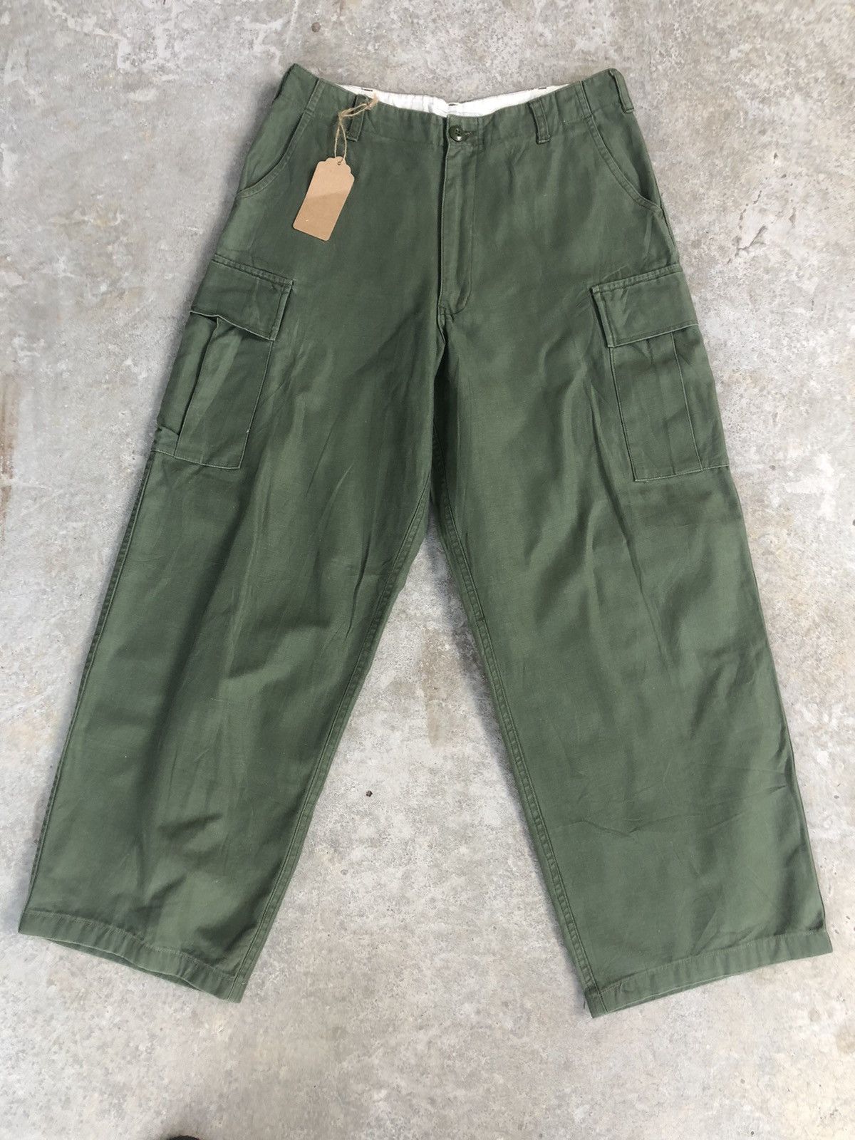 Surplus Research Vintage Surplus Army Cargo Pants Baggy Pants Size US 30 / EU 46 - 1 Thumbnail