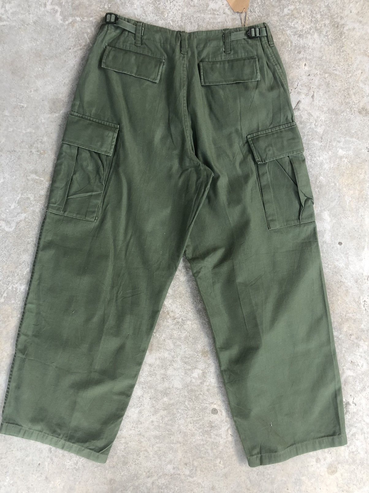 Surplus Research Vintage Surplus Army Cargo Pants Baggy Pants Size US 30 / EU 46 - 2 Thumbnail