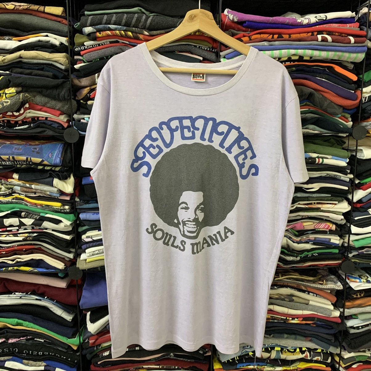 Japanese Brand × Vintage VINTAGE SOUL MANIA (AFRO MAN) Size US L / EU 52-54 / 3 - 1 Thumbnail
