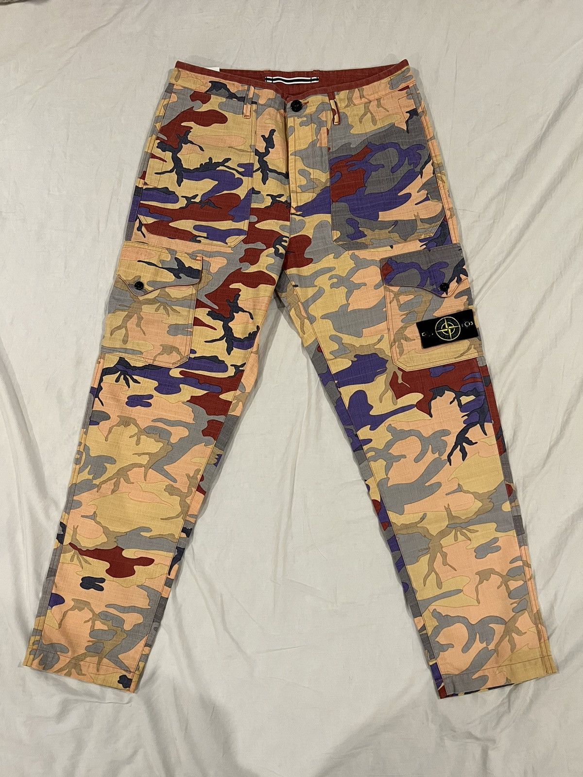 【完売品】 Heritage Camo Cargo カーゴパンツ stone island heritage camo cargo pants