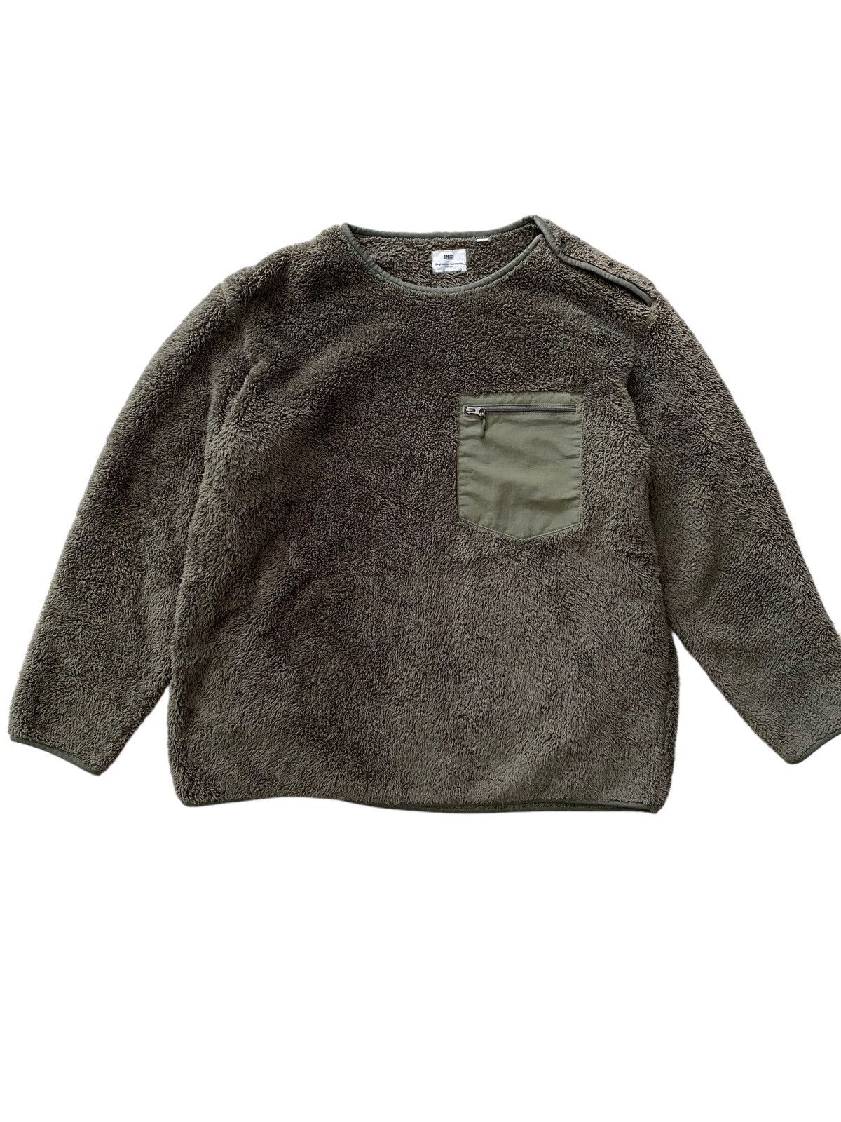 Engineered Garments × Japanese Brand Engineered Garments New York Fleece Jacket army colour Size US XL / EU 56 / 4 - 8 Thumbnail