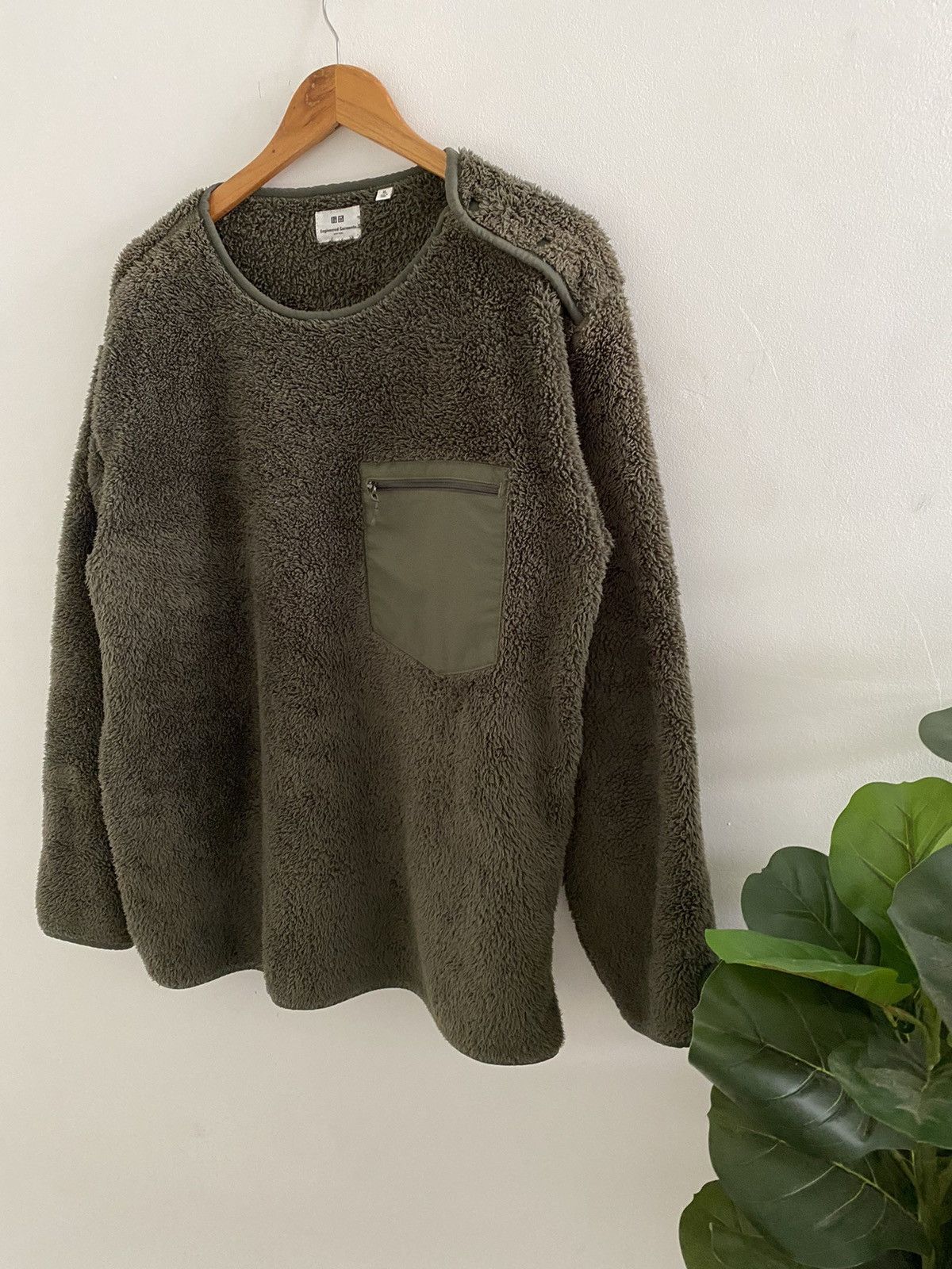 Engineered Garments × Japanese Brand Engineered Garments New York Fleece Jacket army colour Size US XL / EU 56 / 4 - 2 Thumbnail