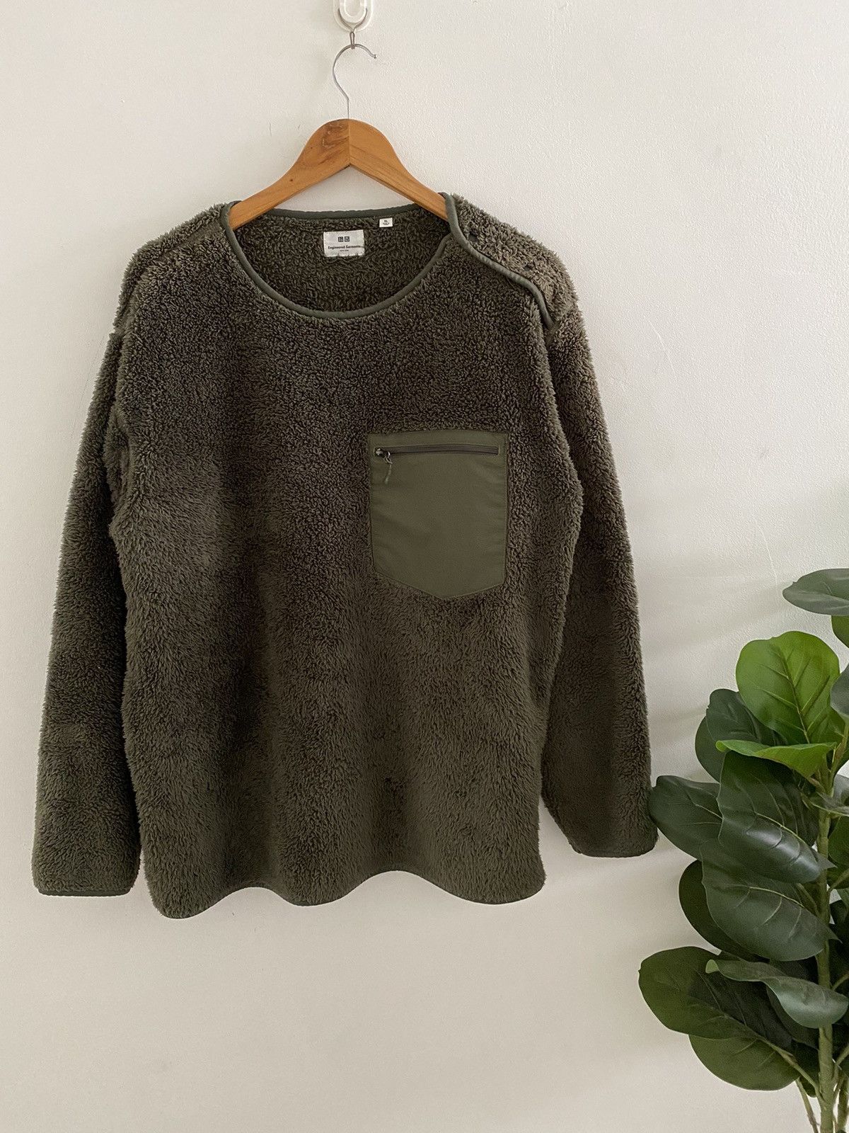 Engineered Garments × Japanese Brand Engineered Garments New York Fleece Jacket army colour Size US XL / EU 56 / 4 - 3 Thumbnail