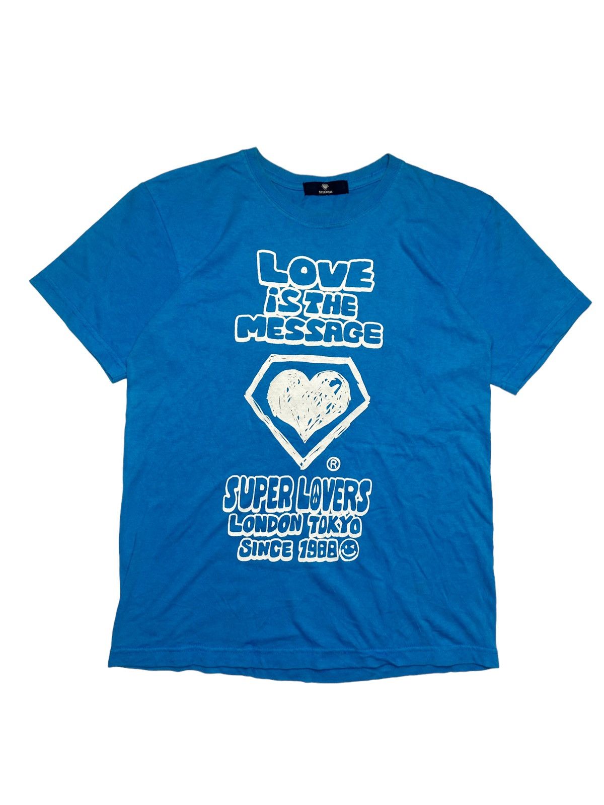 Japanese Brand 2000s Super Lovers - Love Is The Message Size US S / EU 44-46 / 1 - 1 Thumbnail