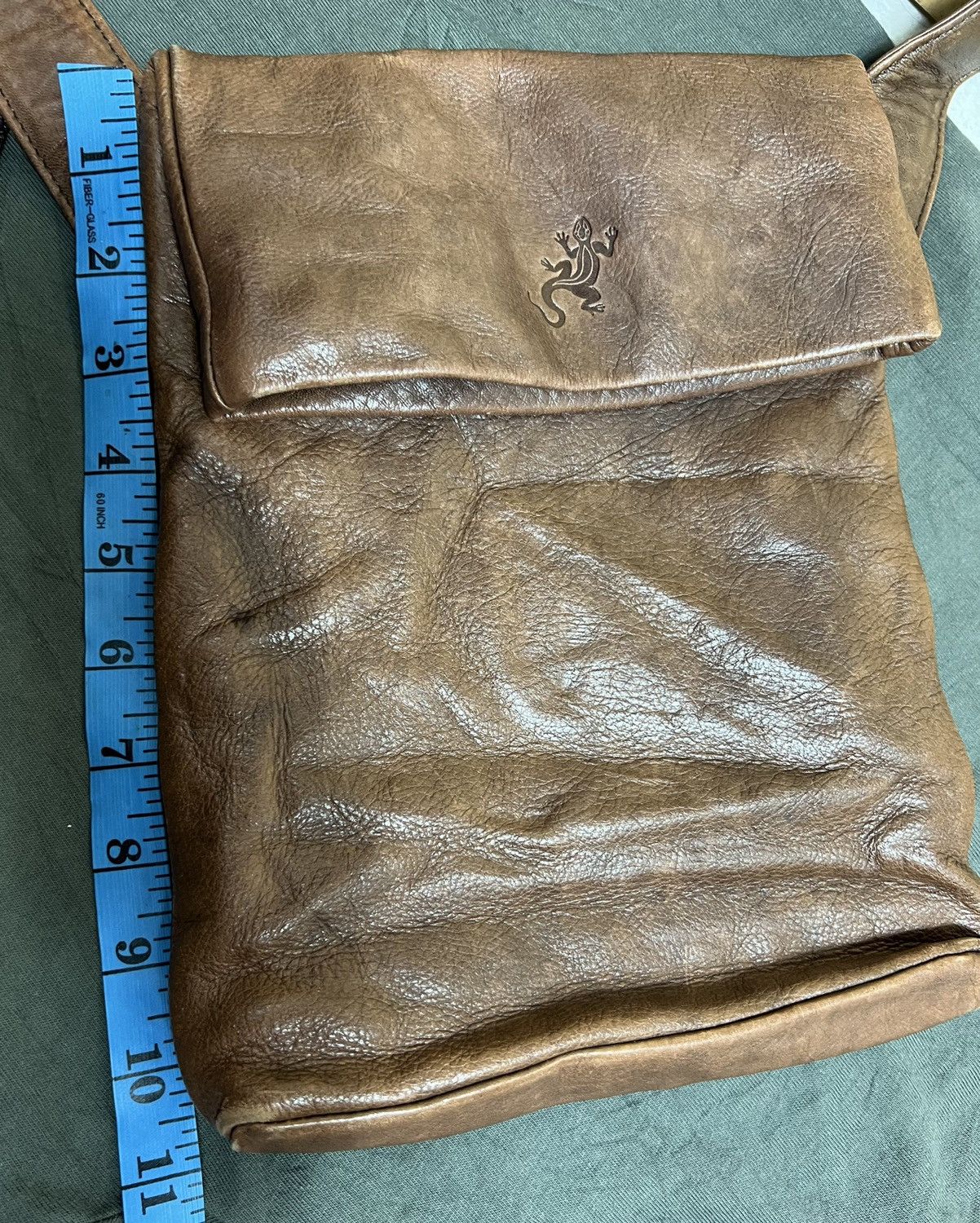 agnes b. Agnes B Voyage Leather Crossbody Sling bag leather Size ONE SIZE - 19 Thumbnail