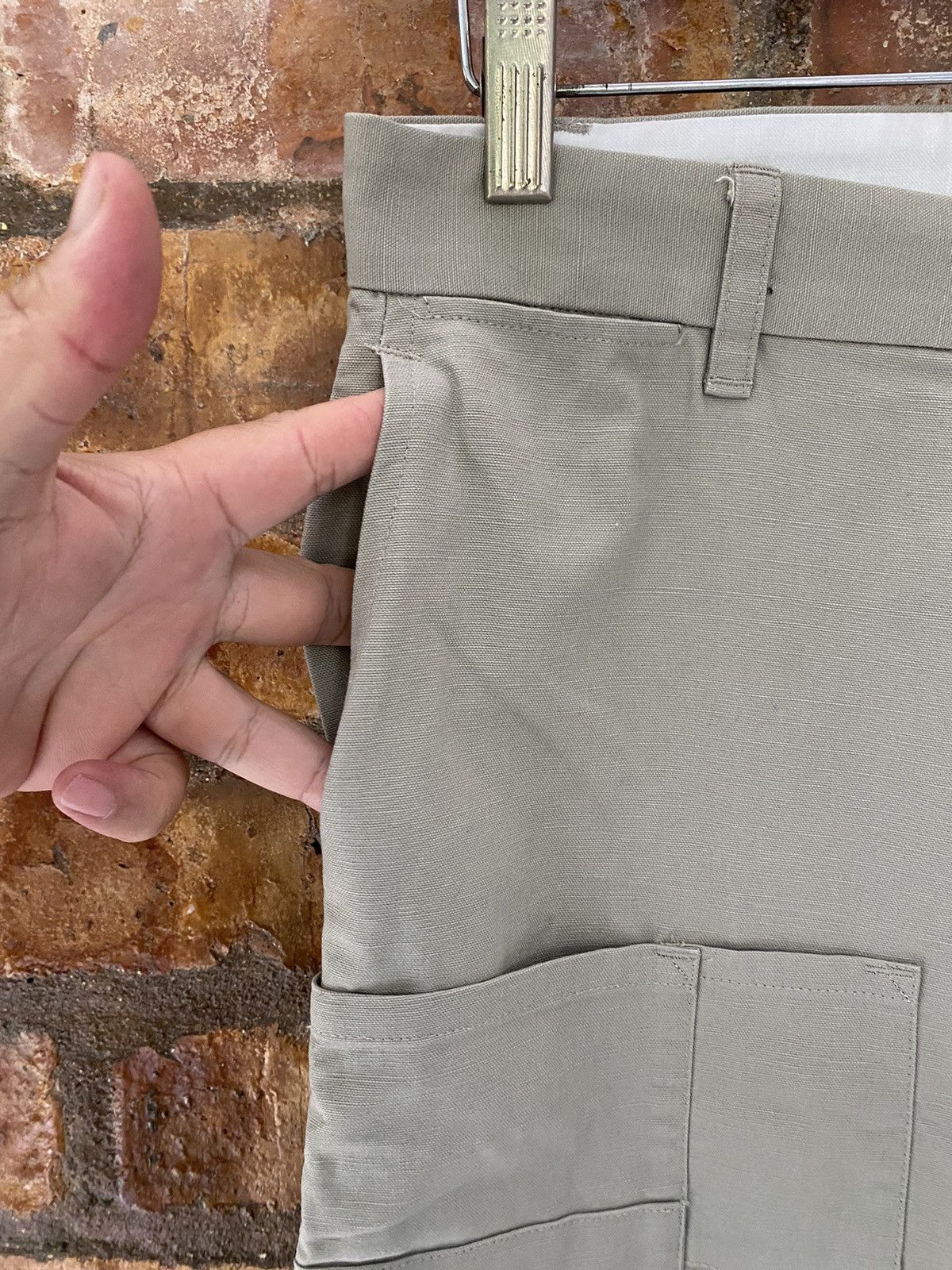 Issey Miyake × Japanese Brand × Tsumori Chisato 90s zipper Multipocket cargos wide leg pants Size US 29 - 6 Thumbnail