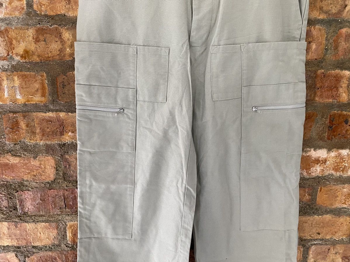 Issey Miyake × Japanese Brand × Tsumori Chisato 90s zipper Multipocket cargos wide leg pants Size US 29 - 5 Thumbnail