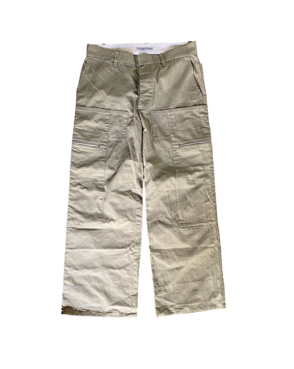 90s ISSEY MIYAKE wide cargo pants