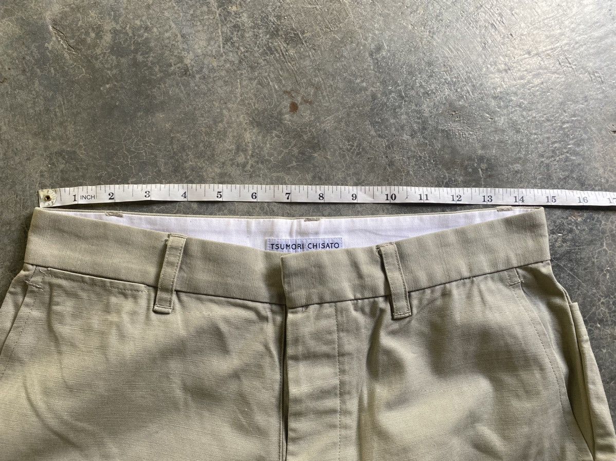 Issey Miyake × Japanese Brand × Tsumori Chisato 90s zipper Multipocket cargos wide leg pants Size US 29 - 18 Thumbnail