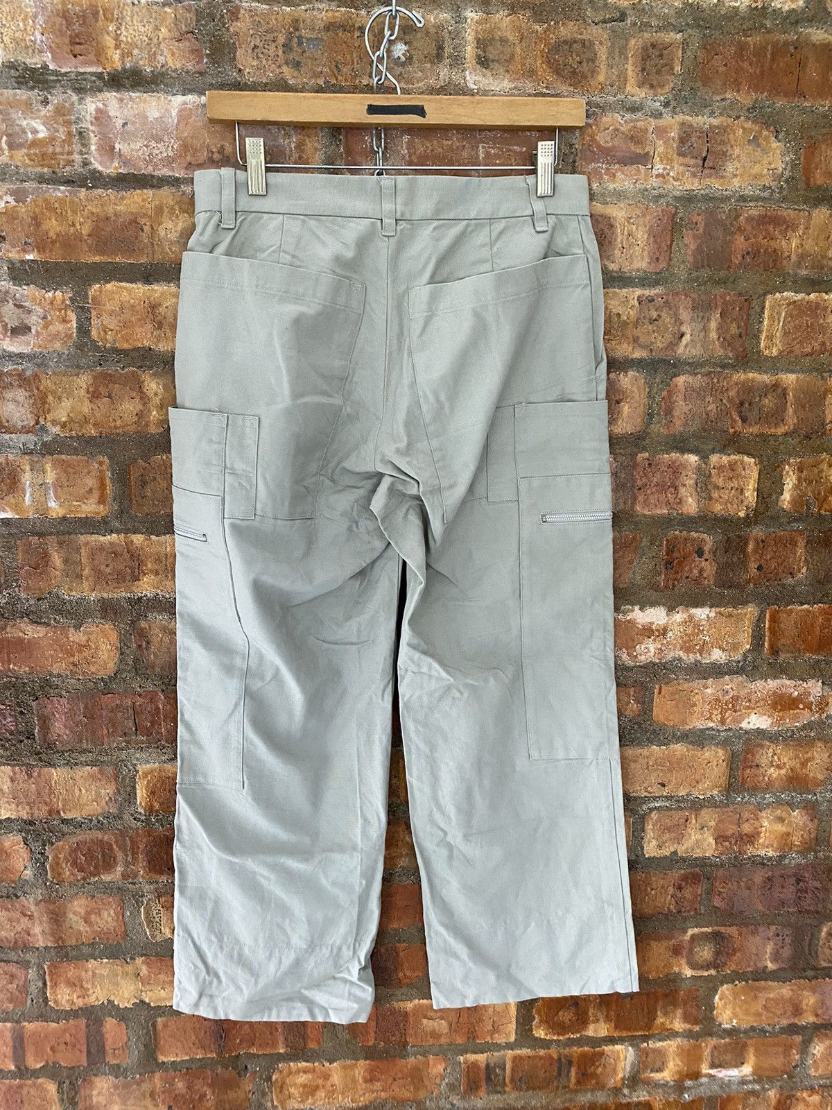 Issey Miyake × Japanese Brand × Tsumori Chisato 90s zipper Multipocket cargos wide leg pants Size US 29 - 12 Thumbnail