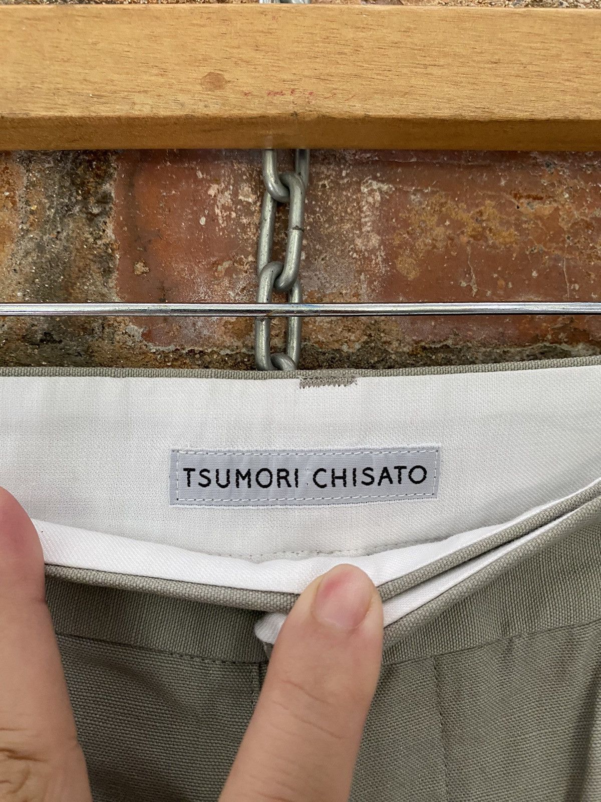 Issey Miyake × Japanese Brand × Tsumori Chisato 90s zipper Multipocket cargos wide leg pants Size US 29 - 16 Thumbnail