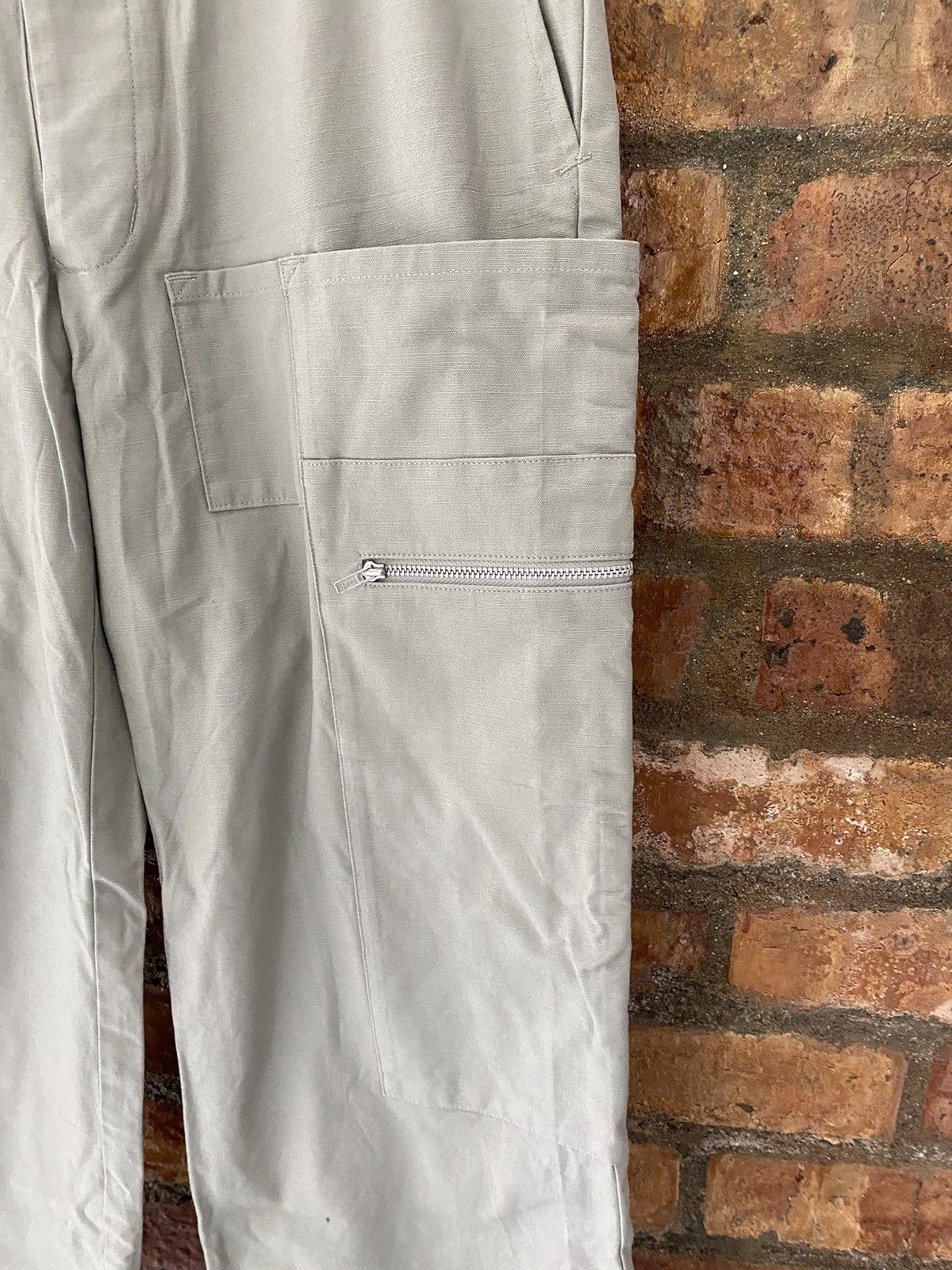 Issey Miyake × Japanese Brand × Tsumori Chisato 90s zipper Multipocket cargos wide leg pants Size US 29 - 9 Thumbnail