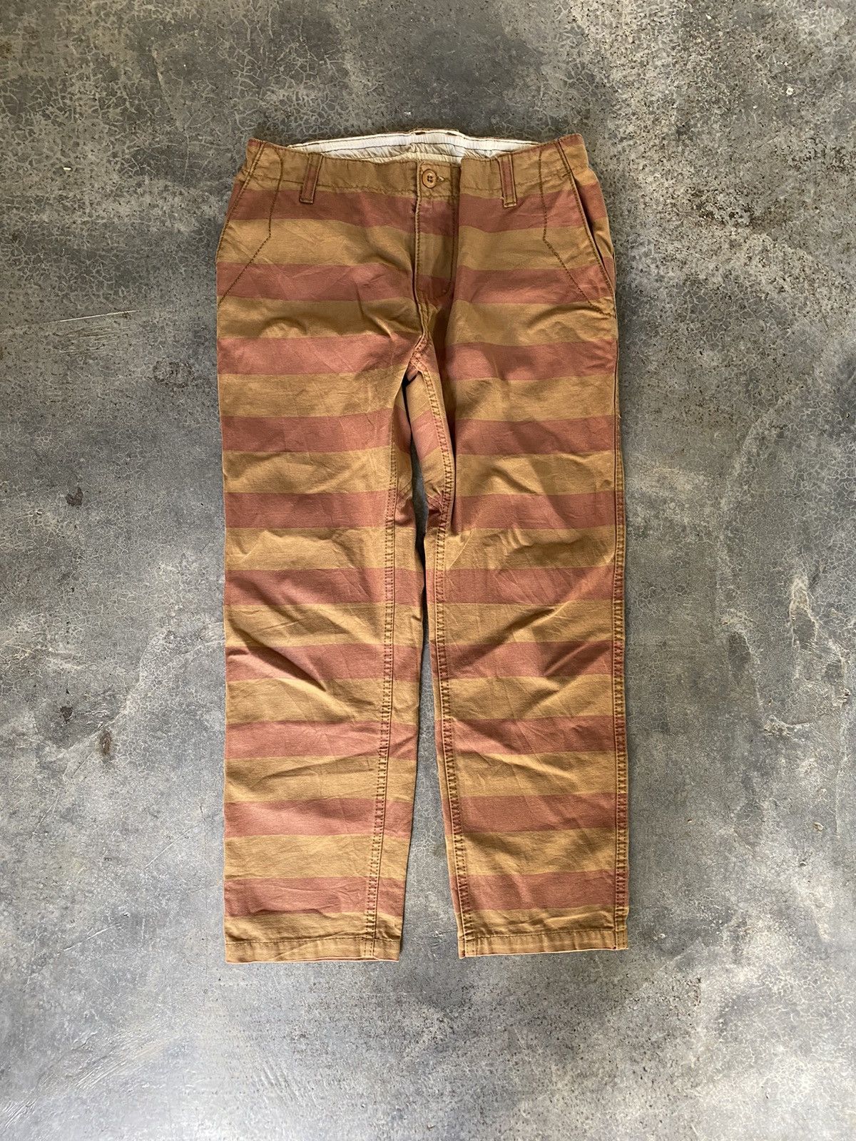 General Research × Japanese Brand Vtg Japanese Brand Prisoners border Size US 29 - 2 Thumbnail