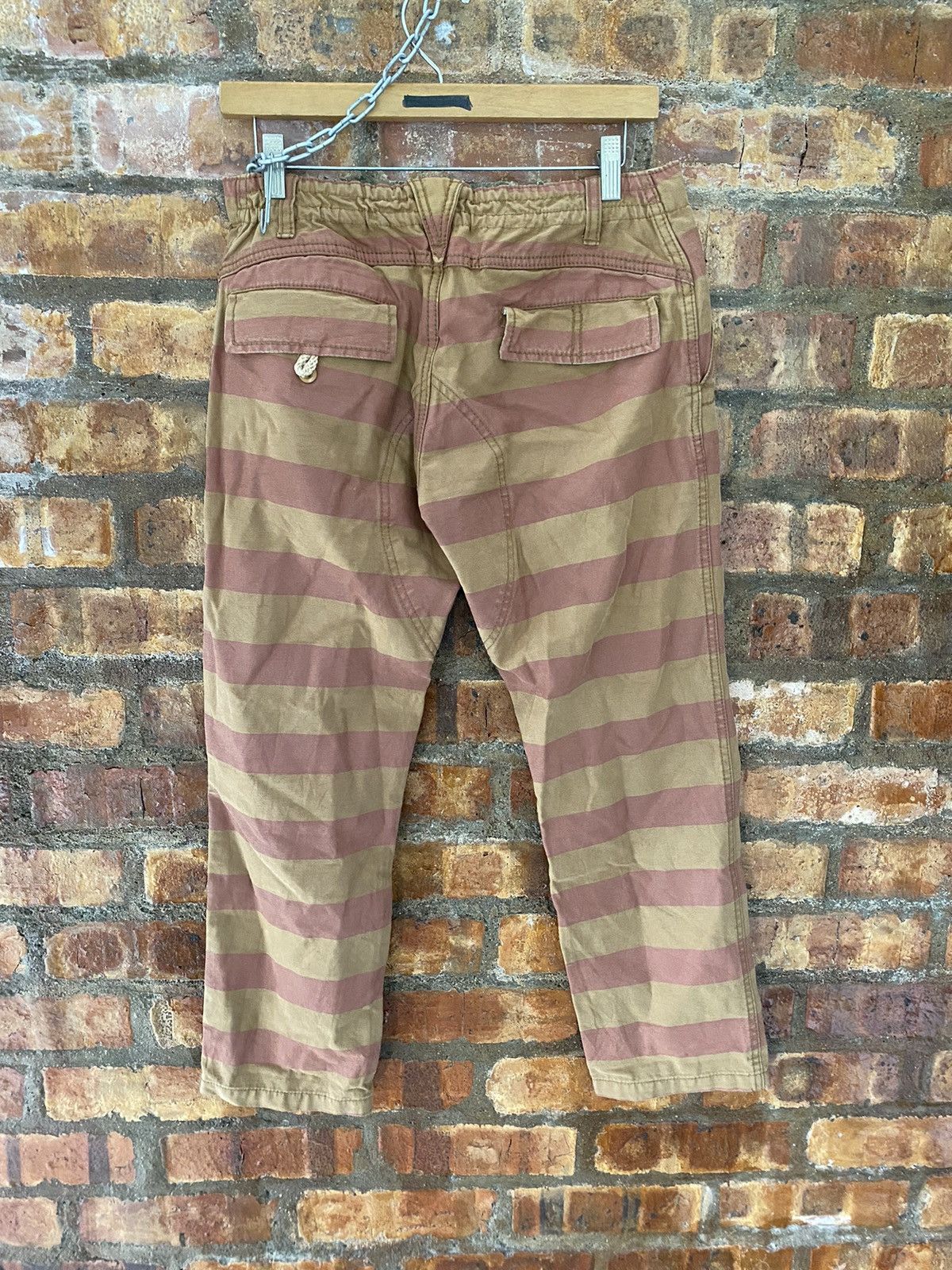 General Research × Japanese Brand Vtg Japanese Brand Prisoners border Size US 29 - 7 Thumbnail