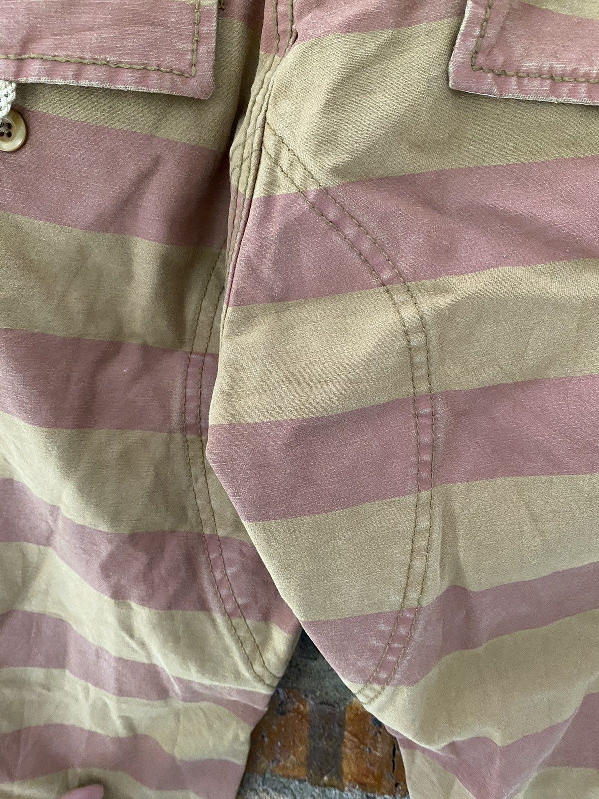 General Research × Japanese Brand Vtg Japanese Brand Prisoners border Size US 29 - 10 Thumbnail