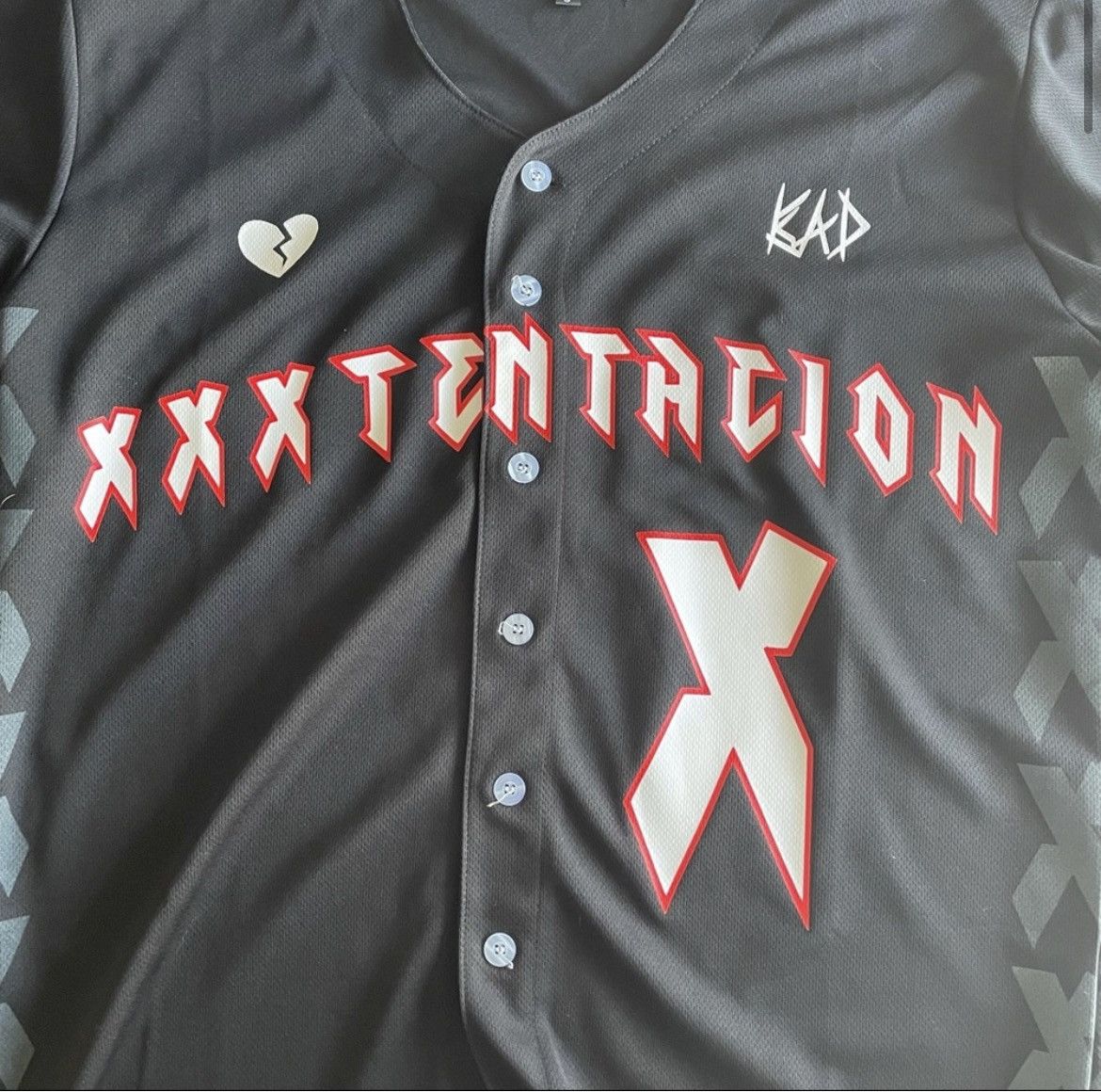 Xxxtentacion bad vibes forever baseball jersey