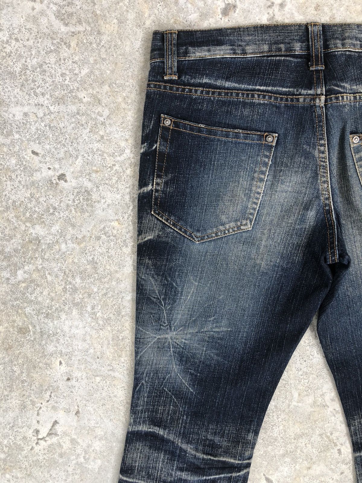 Tornado Mart Japanese Modern Flared Jeans Distressed Jeans Size US 32 / EU 48 - 9 Thumbnail