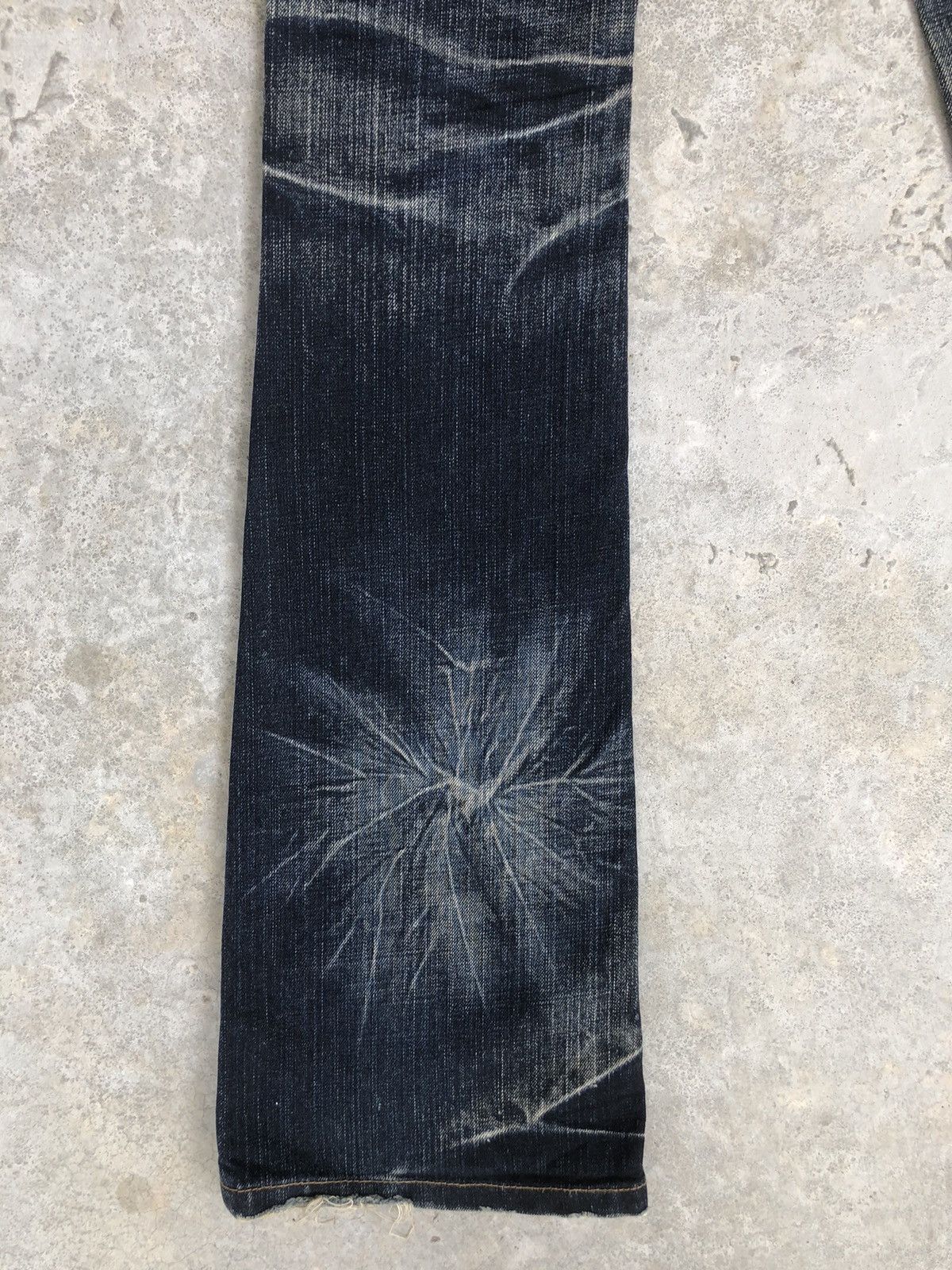 Tornado Mart Japanese Modern Flared Jeans Distressed Jeans Size US 32 / EU 48 - 11 Thumbnail