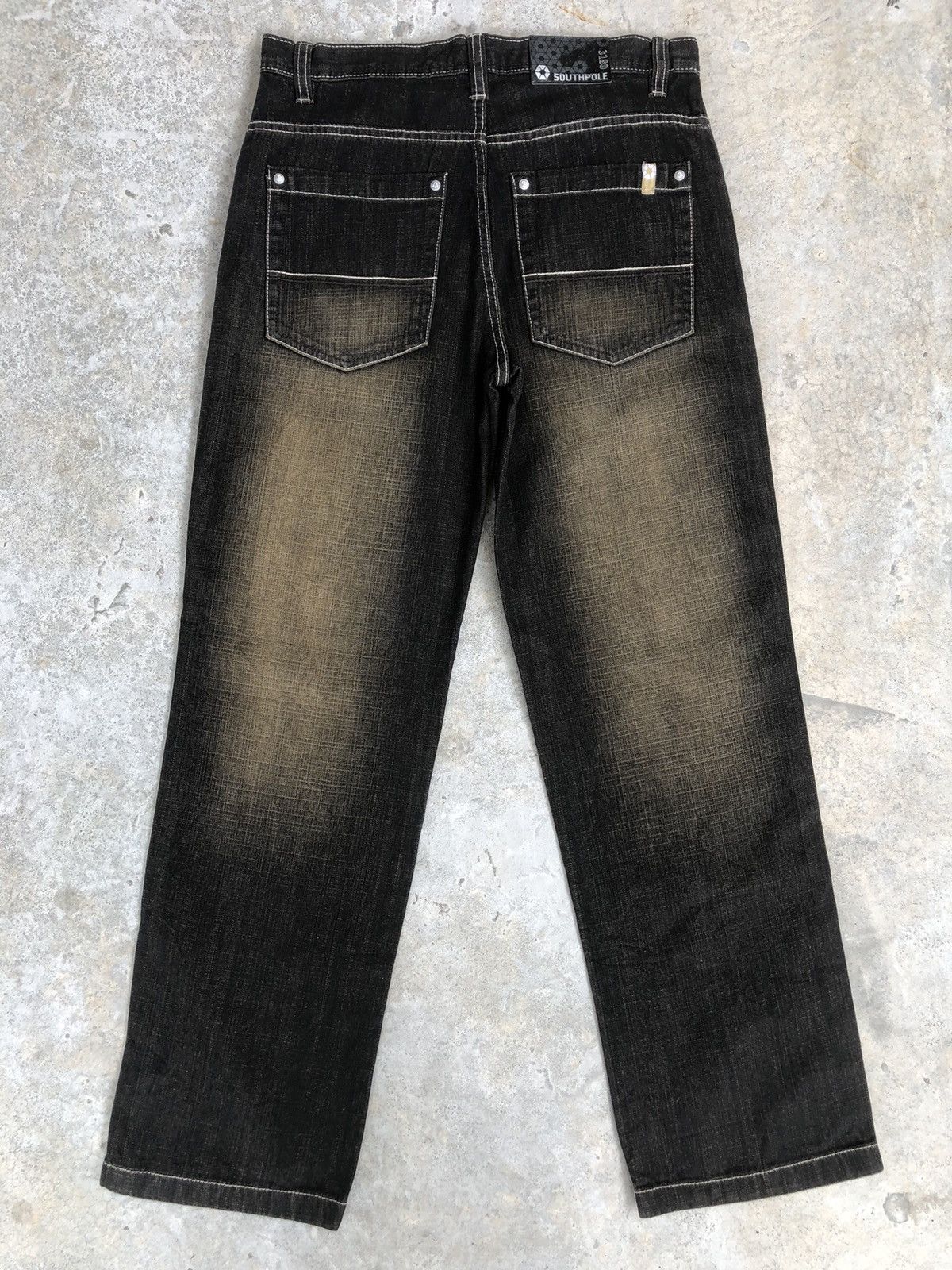 Southpole Southpole Distressed Jeans Baggy Jeans Hip Hop Skateboards Size US 31 - 2 Thumbnail
