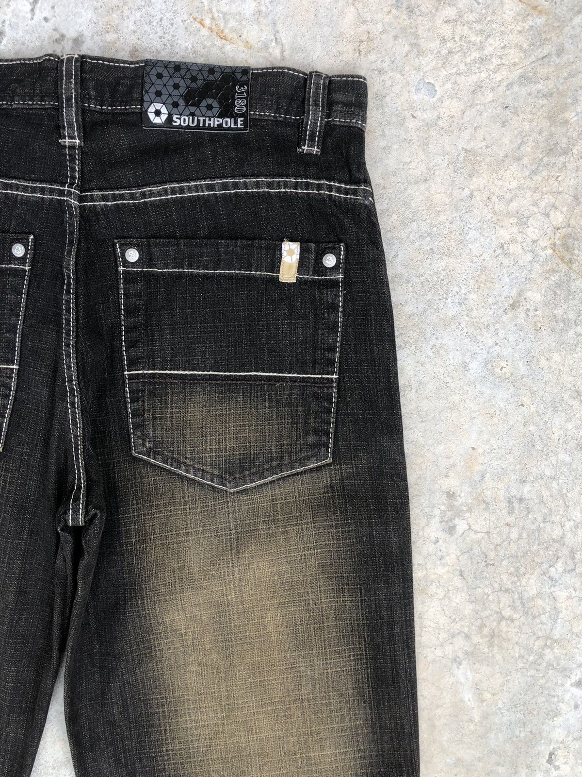 Southpole Southpole Distressed Jeans Baggy Jeans Hip Hop Skateboards Size US 31 - 10 Thumbnail