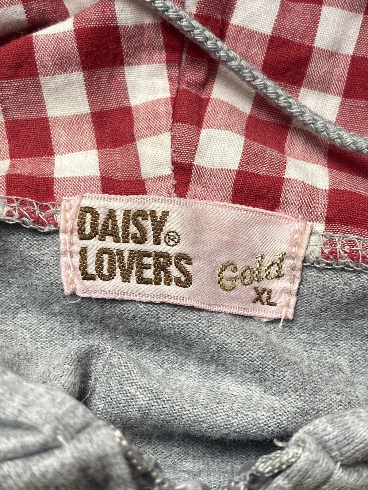 Japanese Brand 2000s Daisy Lovers - Sleeveless Hooded Jacket Size M / US 6-8 / IT 42-44 - 5 Thumbnail