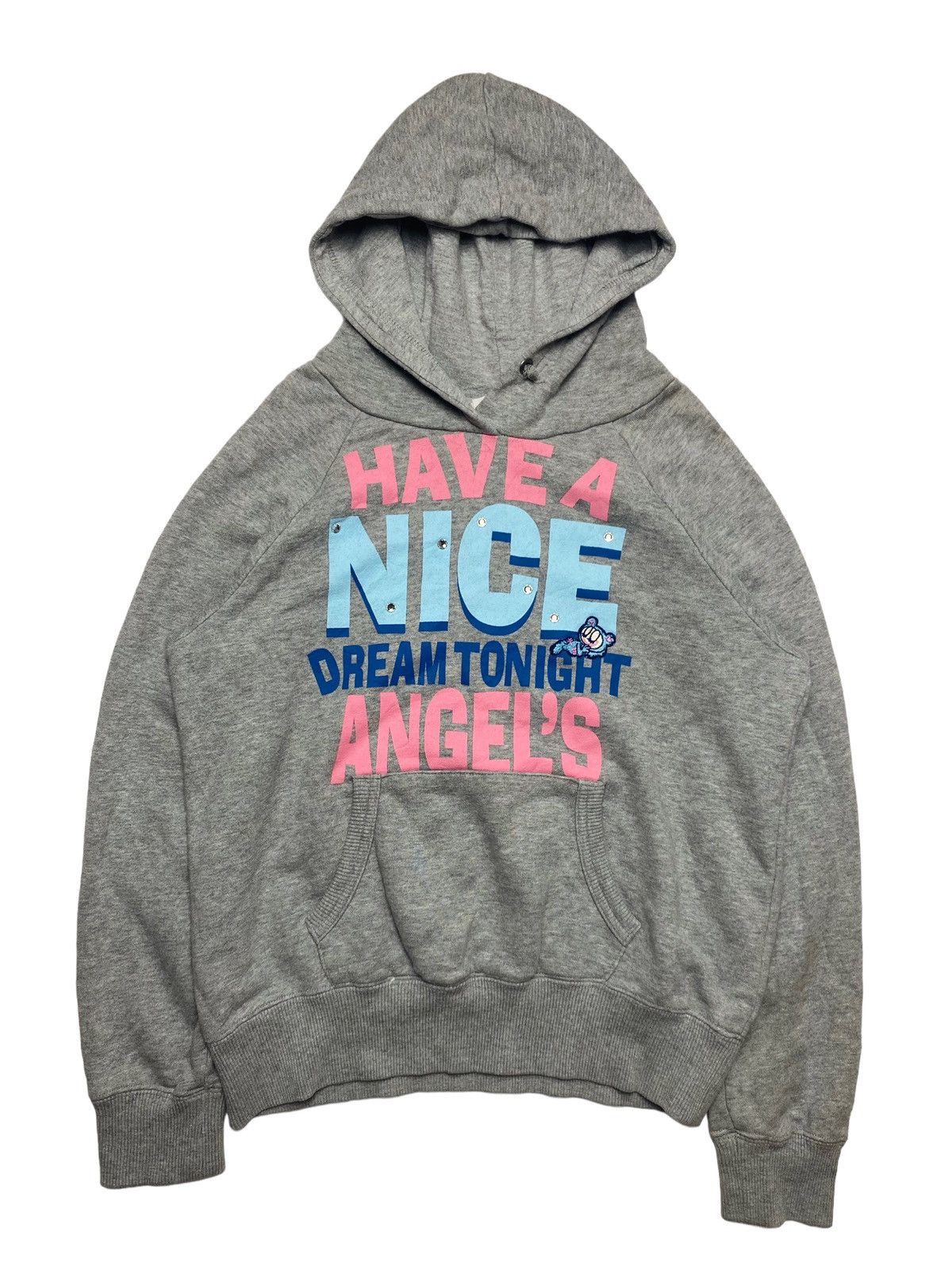 Hysteric Glamour × Japanese Brand 2000s Angel Blue - Have A Nice Dream Hoodie Size M / US 6-8 / IT 42-44 - 2 Thumbnail