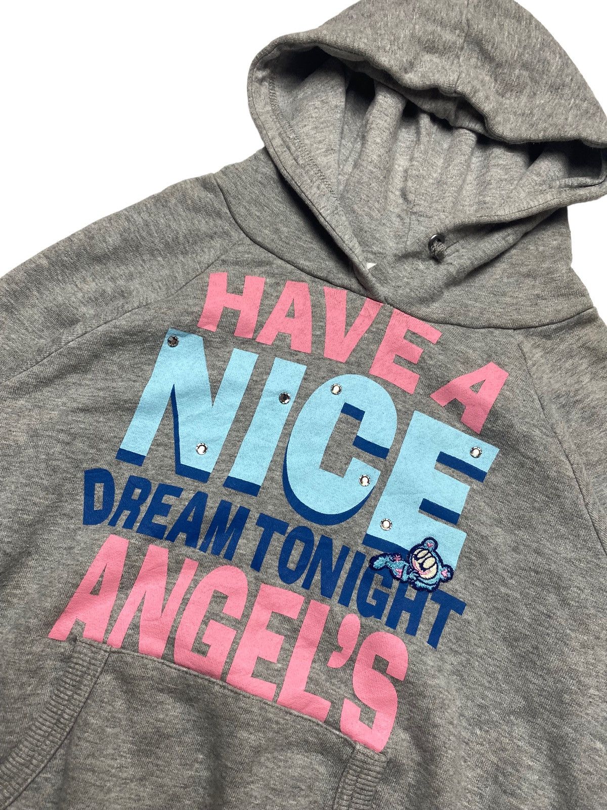 Hysteric Glamour × Japanese Brand 2000s Angel Blue - Have A Nice Dream Hoodie Size M / US 6-8 / IT 42-44 - 4 Thumbnail