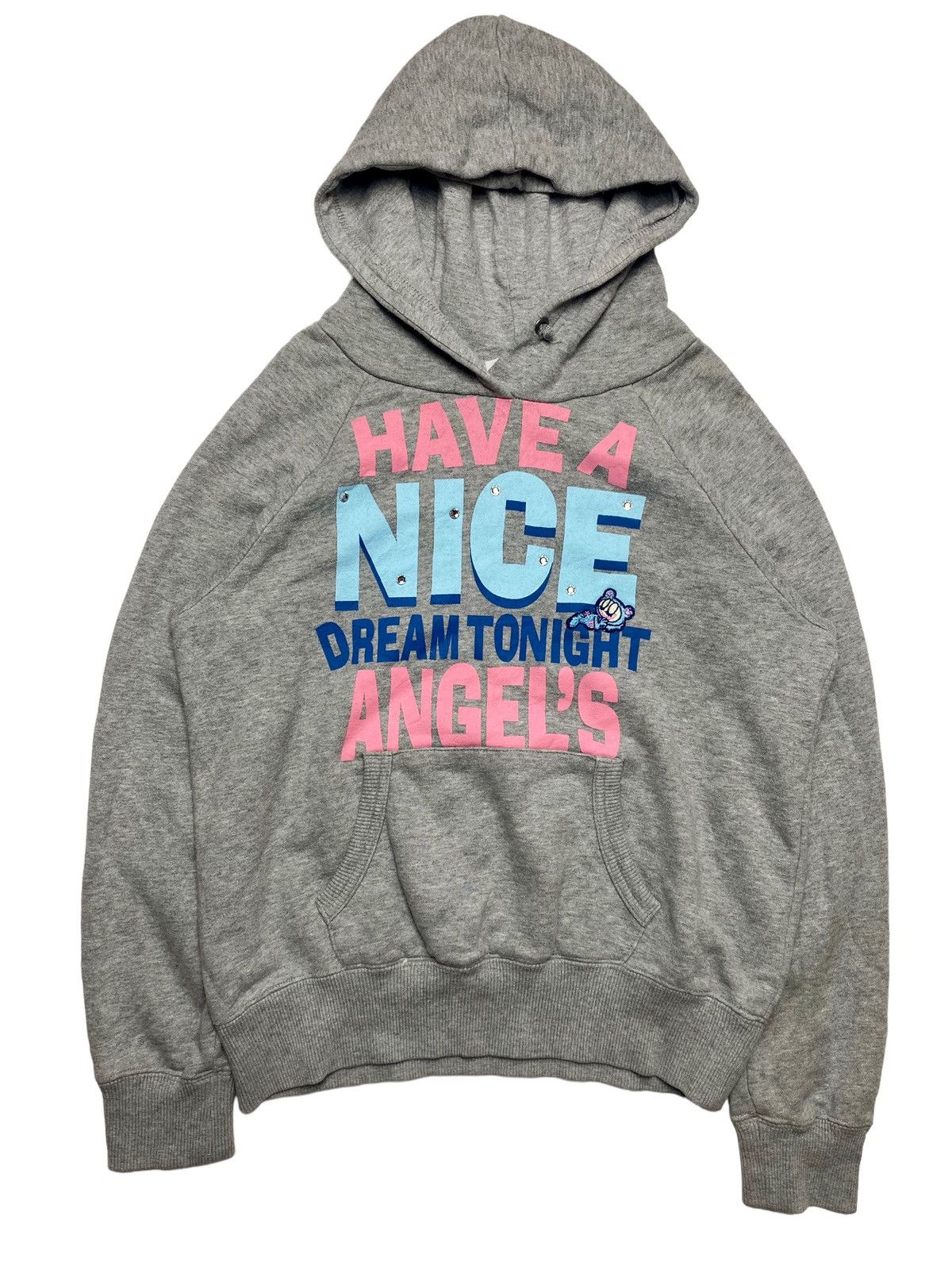Hysteric Glamour × Japanese Brand 2000s Angel Blue - Have A Nice Dream Hoodie Size M / US 6-8 / IT 42-44 - 1 Thumbnail