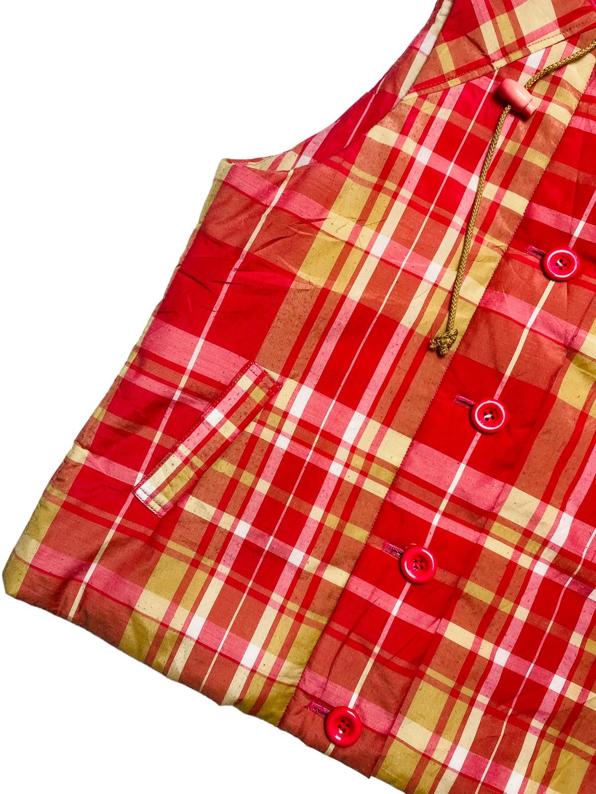 20471120 × Beauty Beast × Japanese Brand 2000s Daisy Lovers - Cherry Hooded Vest Size M / US 6-8 / IT 42-44 - 4 Thumbnail