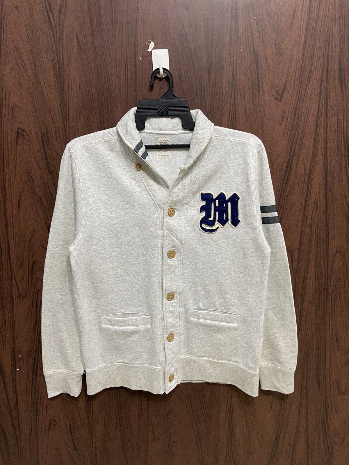 Japanese Brand Vintage Back Number big logo embroidered size XL Fit L Size US L / EU 52-54 / 3 - 2 Thumbnail