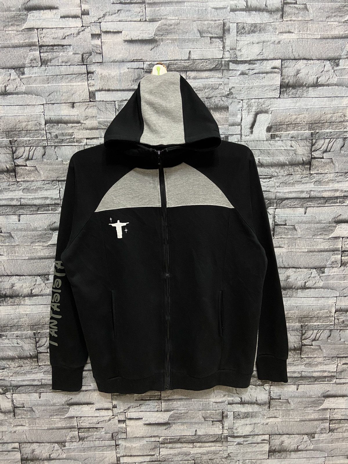 Japanese Brand Nosso Senhor Do Paraiso hoodie big logo fit L Size US L / EU 52-54 / 3 - 3 Thumbnail
