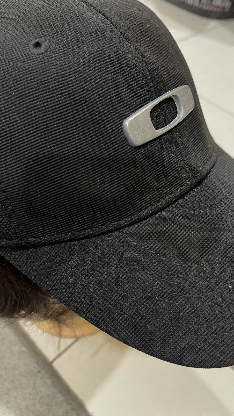 Oakley Vintage Oakley Fitted Hat Curve Brim Size ONE SIZE - 9 Thumbnail